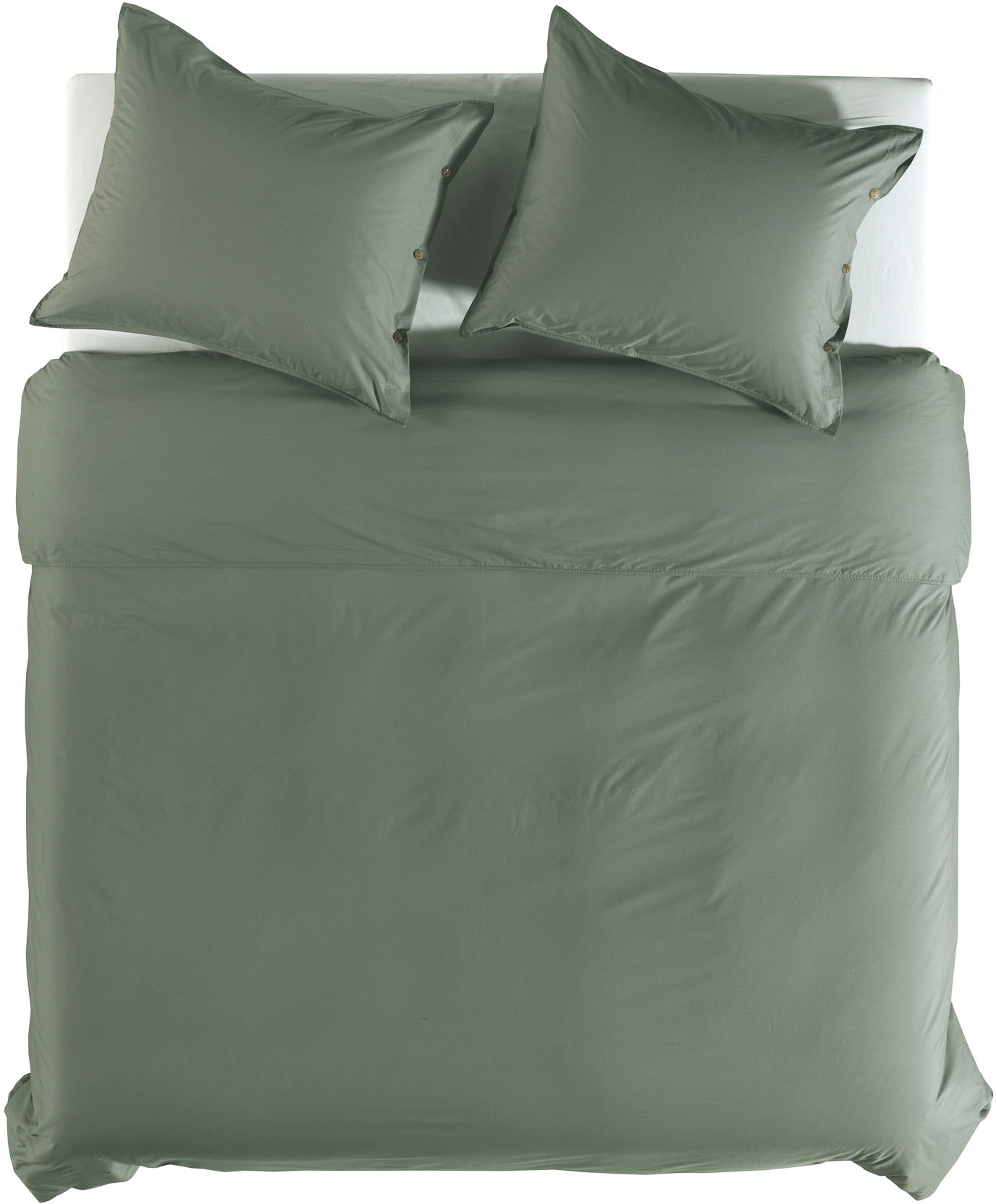 YELLOW Bettwäsche »Percale«, Uni Design, 100% Baumwolle ab 135x200 cm.