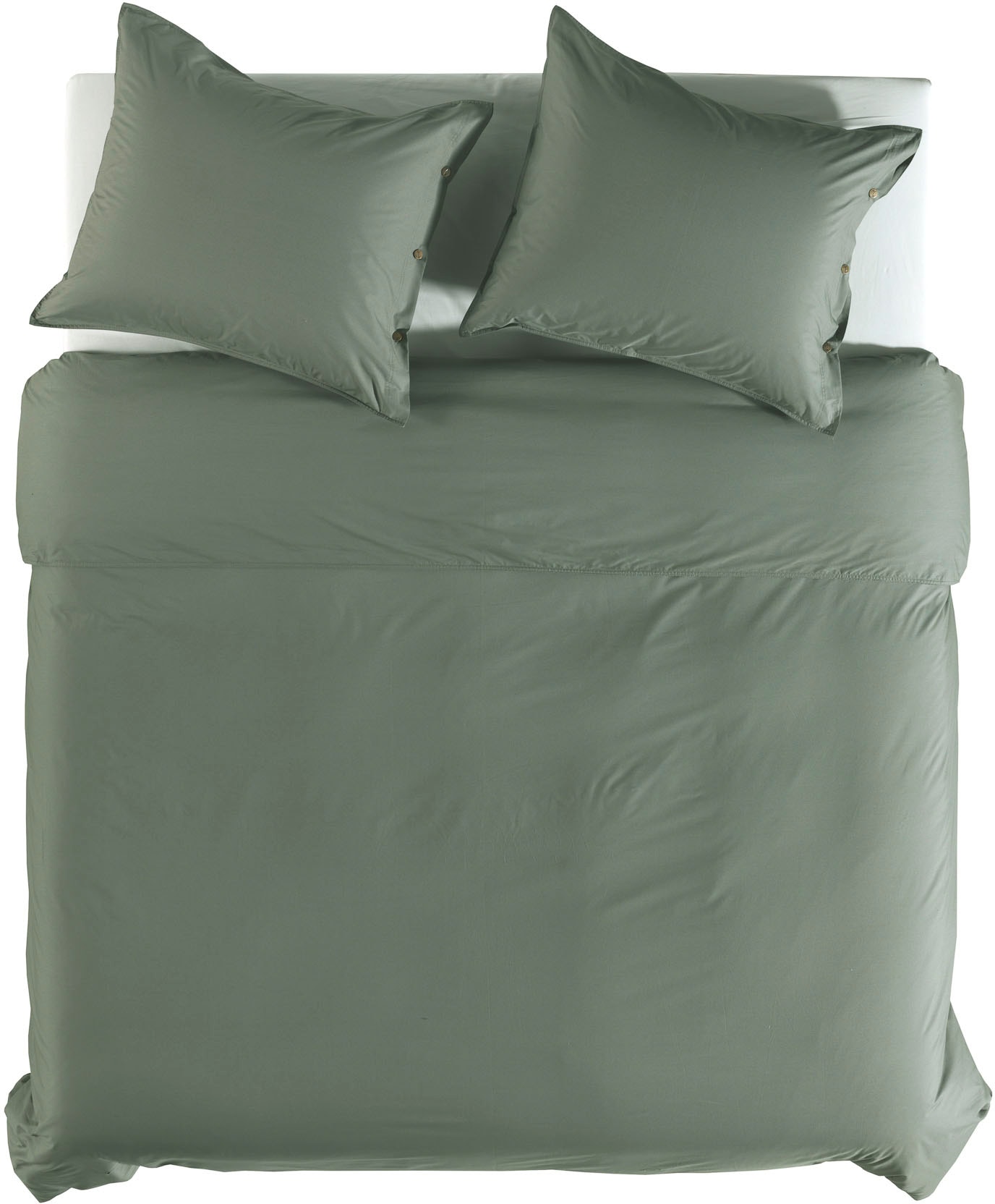 YELLOW Bettwäsche "Percale" 2 tlg. Uni Design, 100% Baumwolle ab 135x200 cm günstig online kaufen