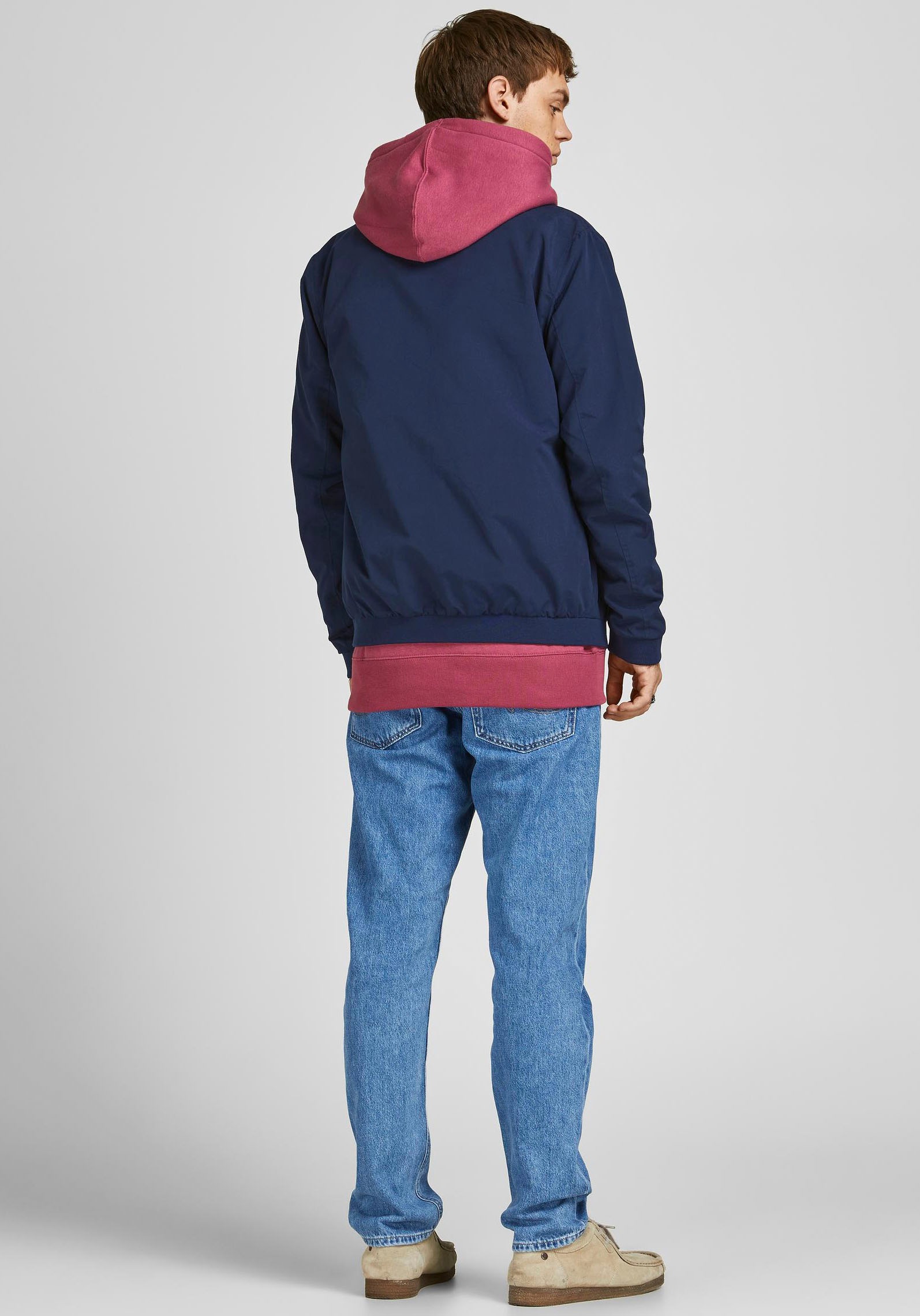 Jack & Jones Blouson "JJERUSH mit Reißverschlusstaschen, schlichtem Design günstig online kaufen