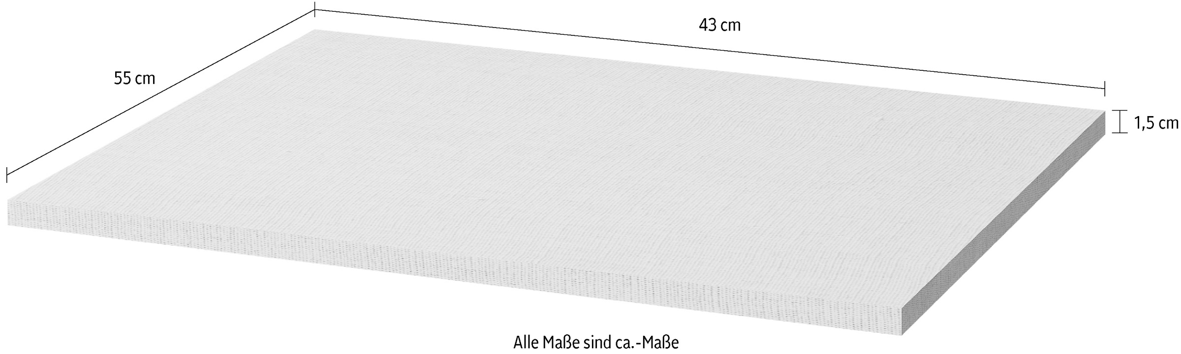 INOSIGN Einlegeboden »India, Breite 43cm im 3tlg.Set oder Breite 88cm im 2tlg.Set«, Zubehör für Kleiderschränke India, FSC-zertifizierter Holzwerkstoff