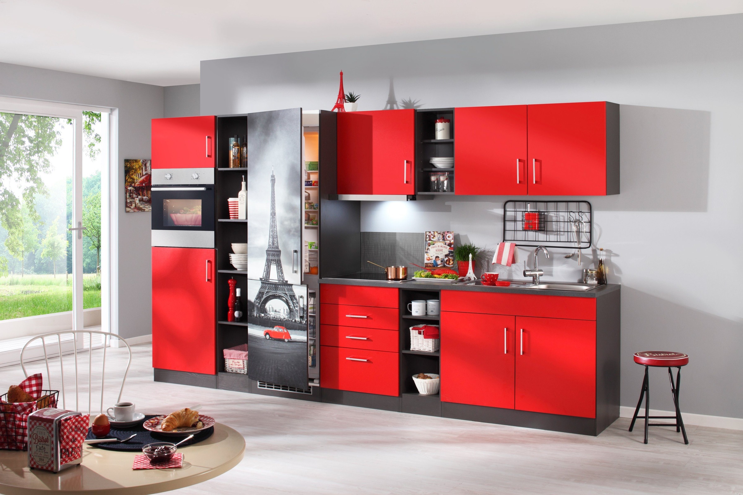 KOCHSTATION Hängeschrank "KS-Paris" Breite 100 cm günstig online kaufen