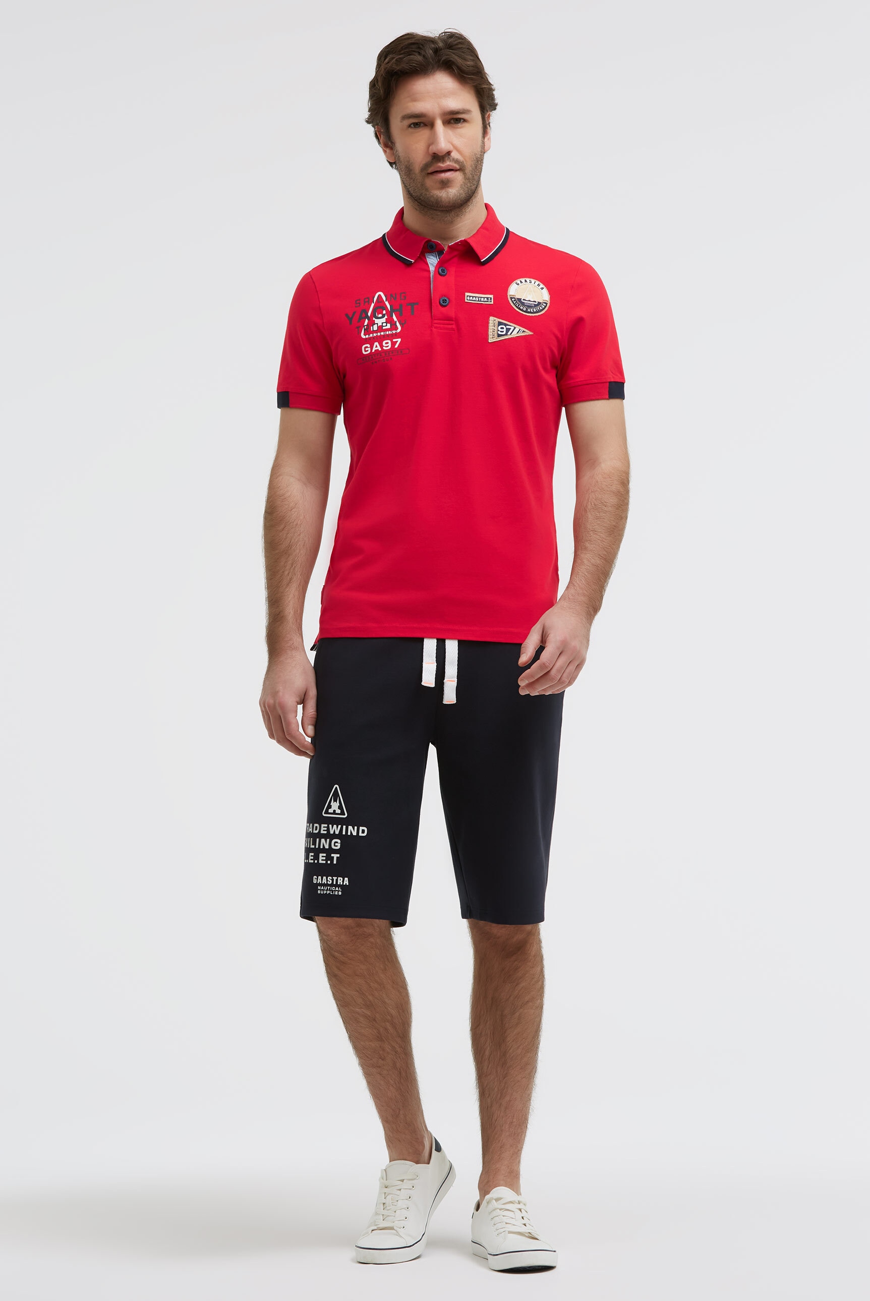 Gaastra Poloshirt mit Seitenschlitze