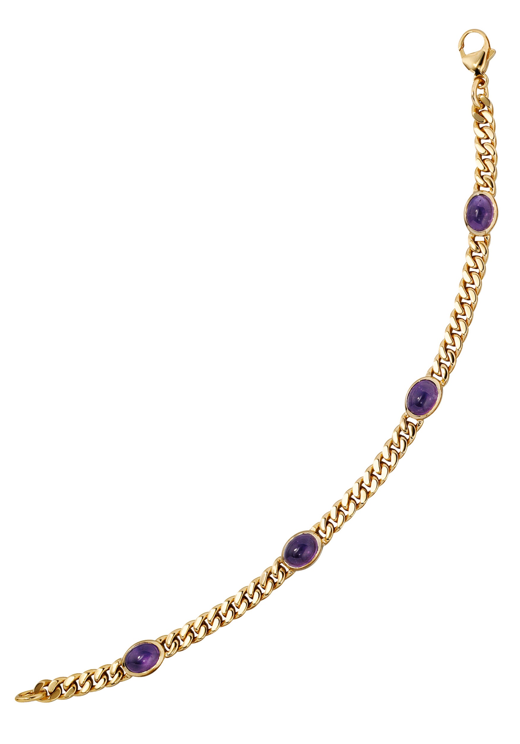 bestellen »Armband mit JOBO Gold 19 cm BAUR Goldarmband Amethyst«, | 585