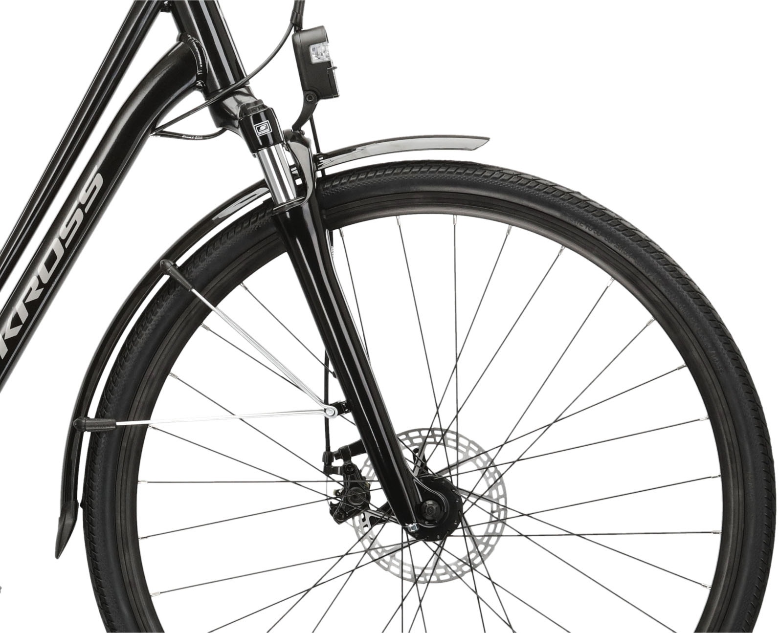 Kross Cityrad »KROSS Citybike Sentio 3.0 schwarz 24 Gänge«, 24 Gang, Shimano, ACERA M3020 Schaltwerk, Kettenschaltung
