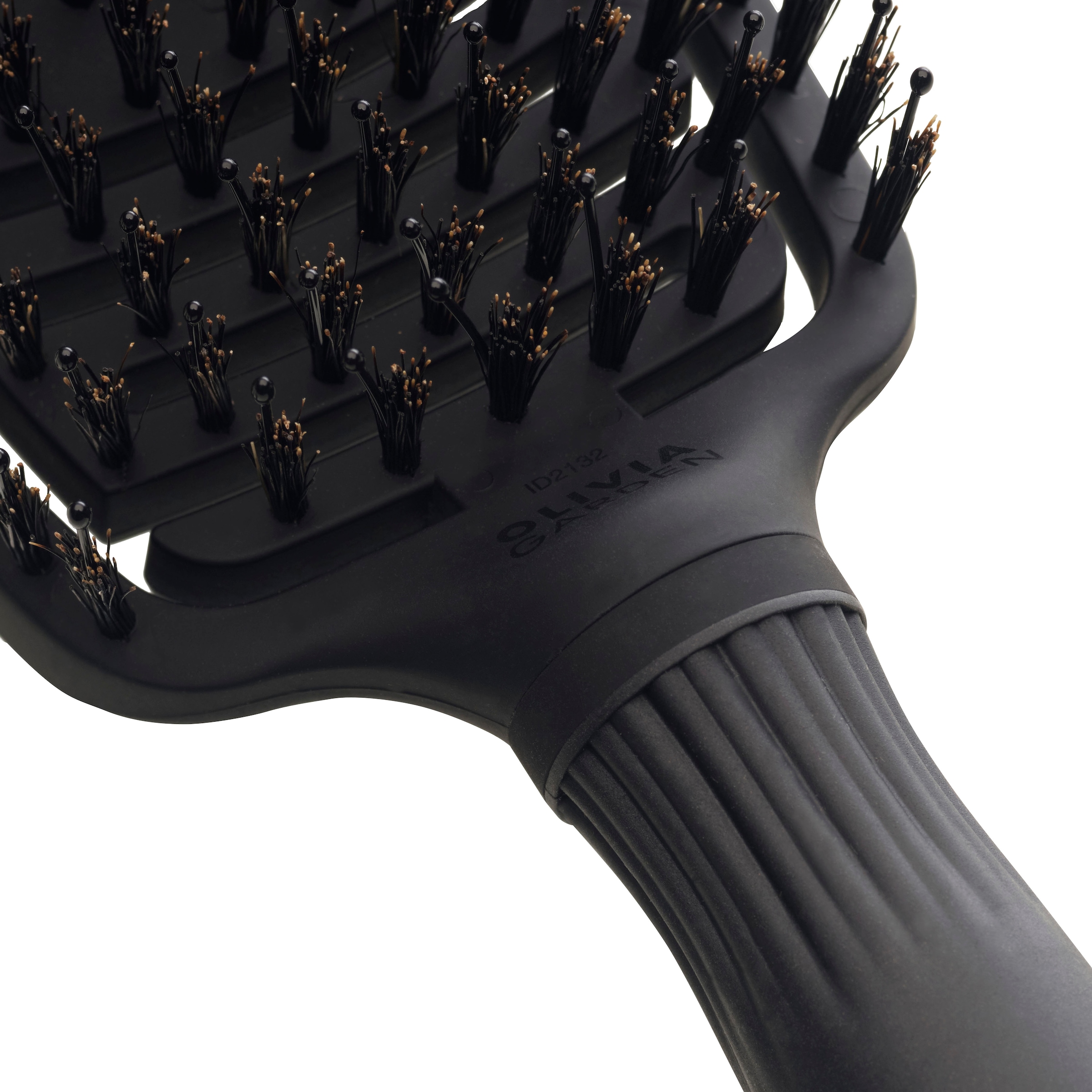 OLIVIA GARDEN Haarbürste »EXPERT CARE FLEX Boar & Nylon Bristles Black Label«