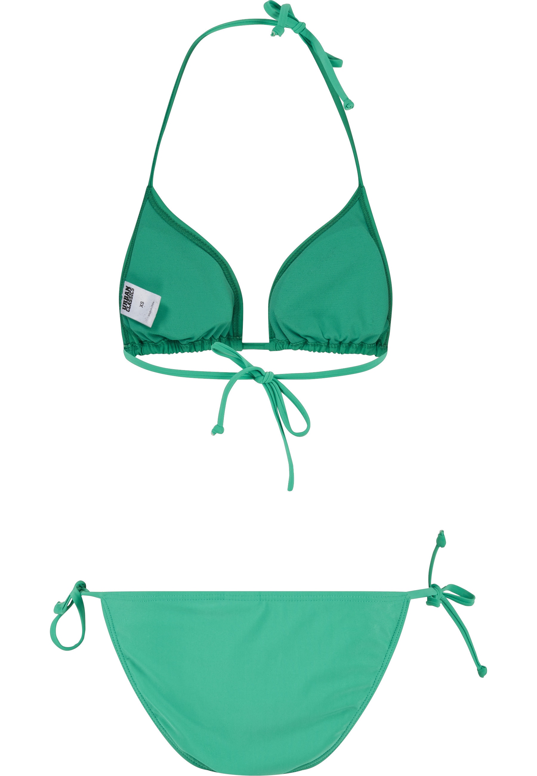 URBAN CLASSICS Bügel-Bikini »Urban Classics Damen Ladies Recycled Triangle Bikini«
