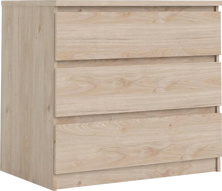 INOSIGN Kommode »Naia«, abgerundete Schubladenkanten auf Metallgleiter, Breite 77 cm