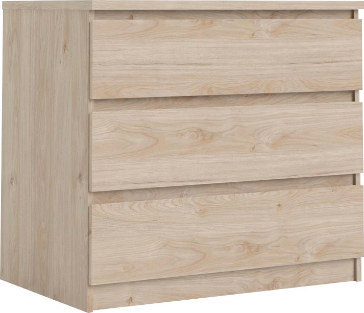 INOSIGN Kommode "Naia" abgerundete Schubladenkanten auf Metallgleiter, Brei günstig online kaufen