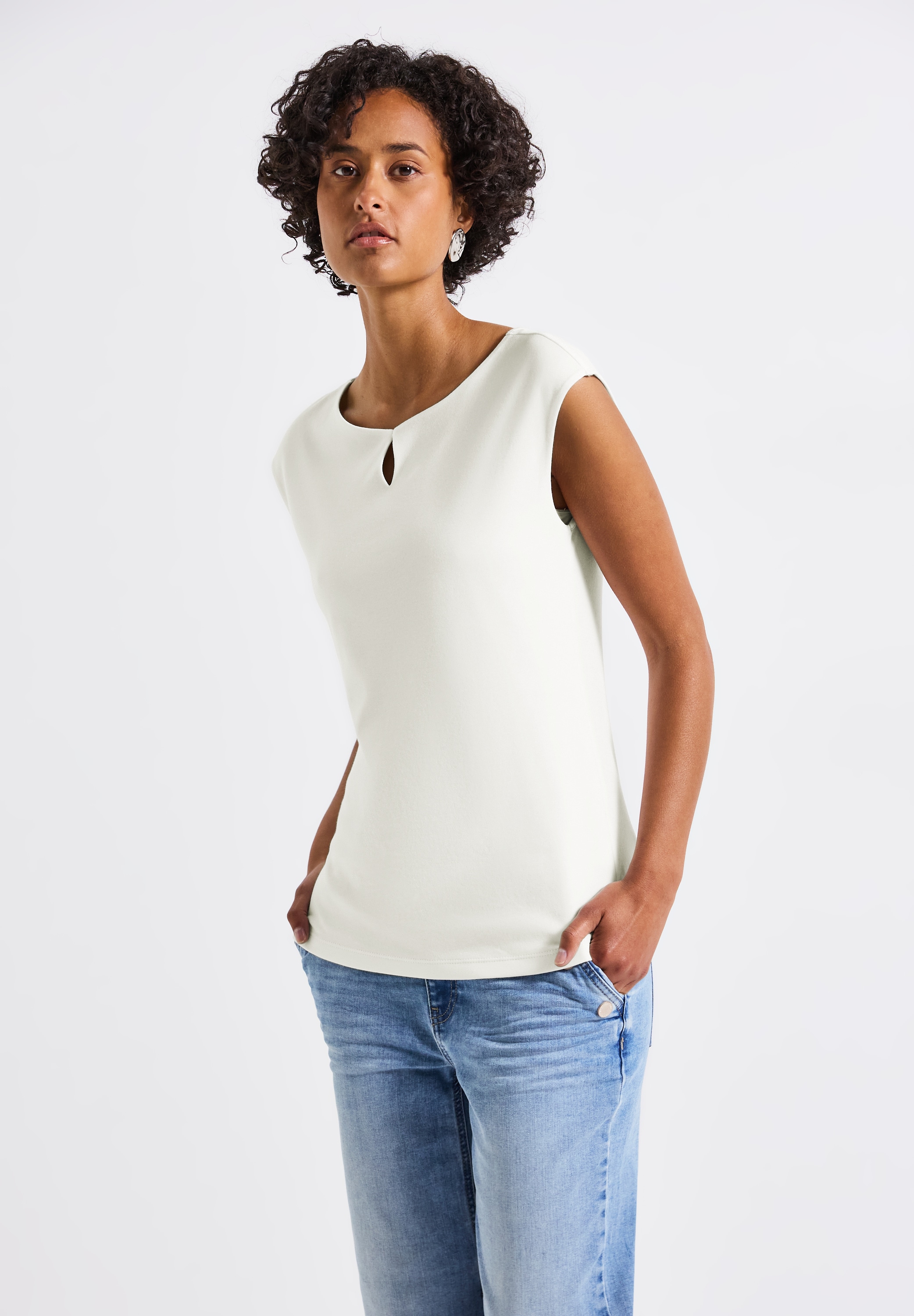 STREET ONE T-Shirt, im soften Baumwoll-Mix günstig online kaufen