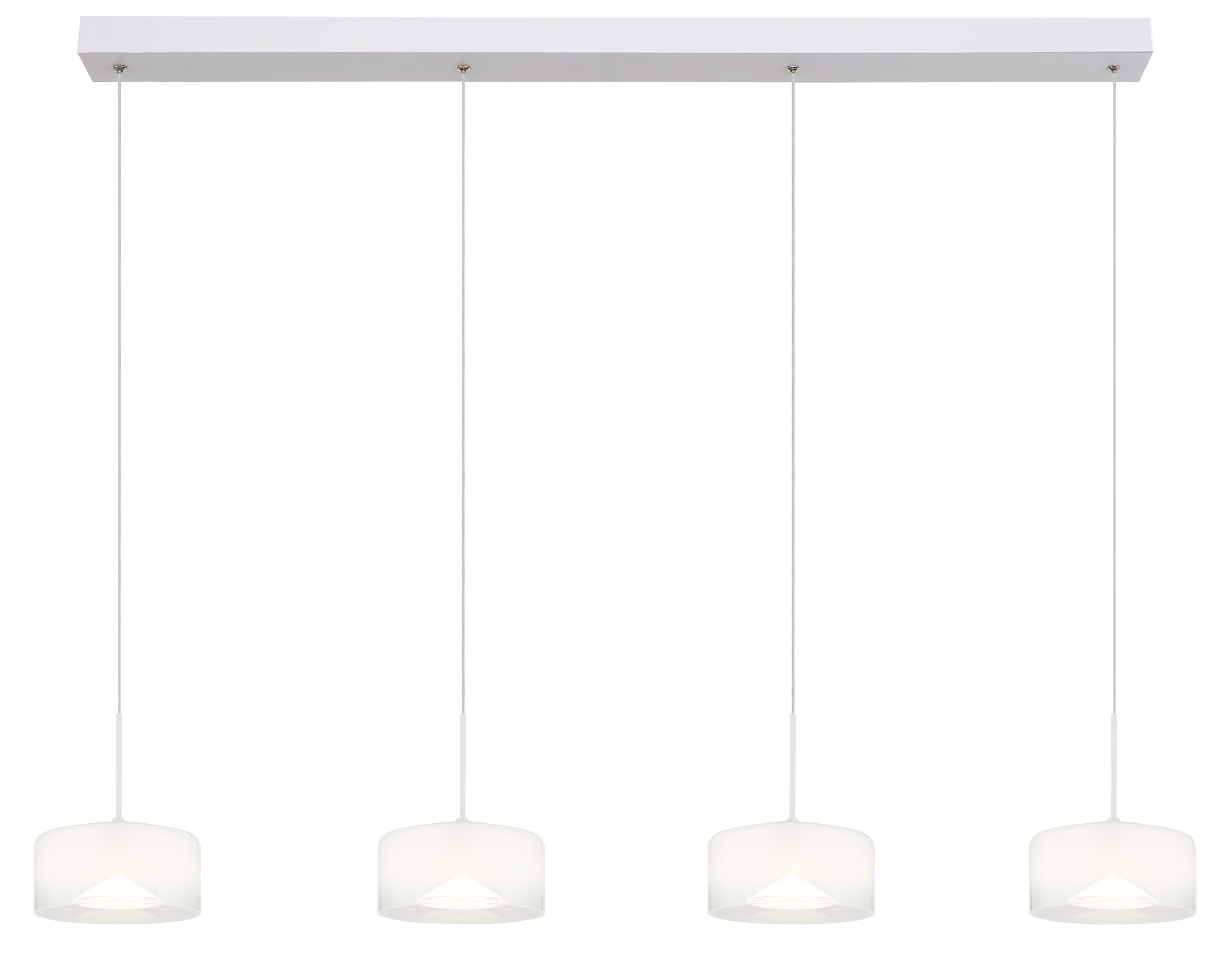 GLOBO LIGHTING LED Pendelleuchte »BELINDA«, Leuchtmittel LED-Modul | LED fest integriert, Hängelampe/Hängeleuchte/Wohnzimmer/Esstisch/elegant