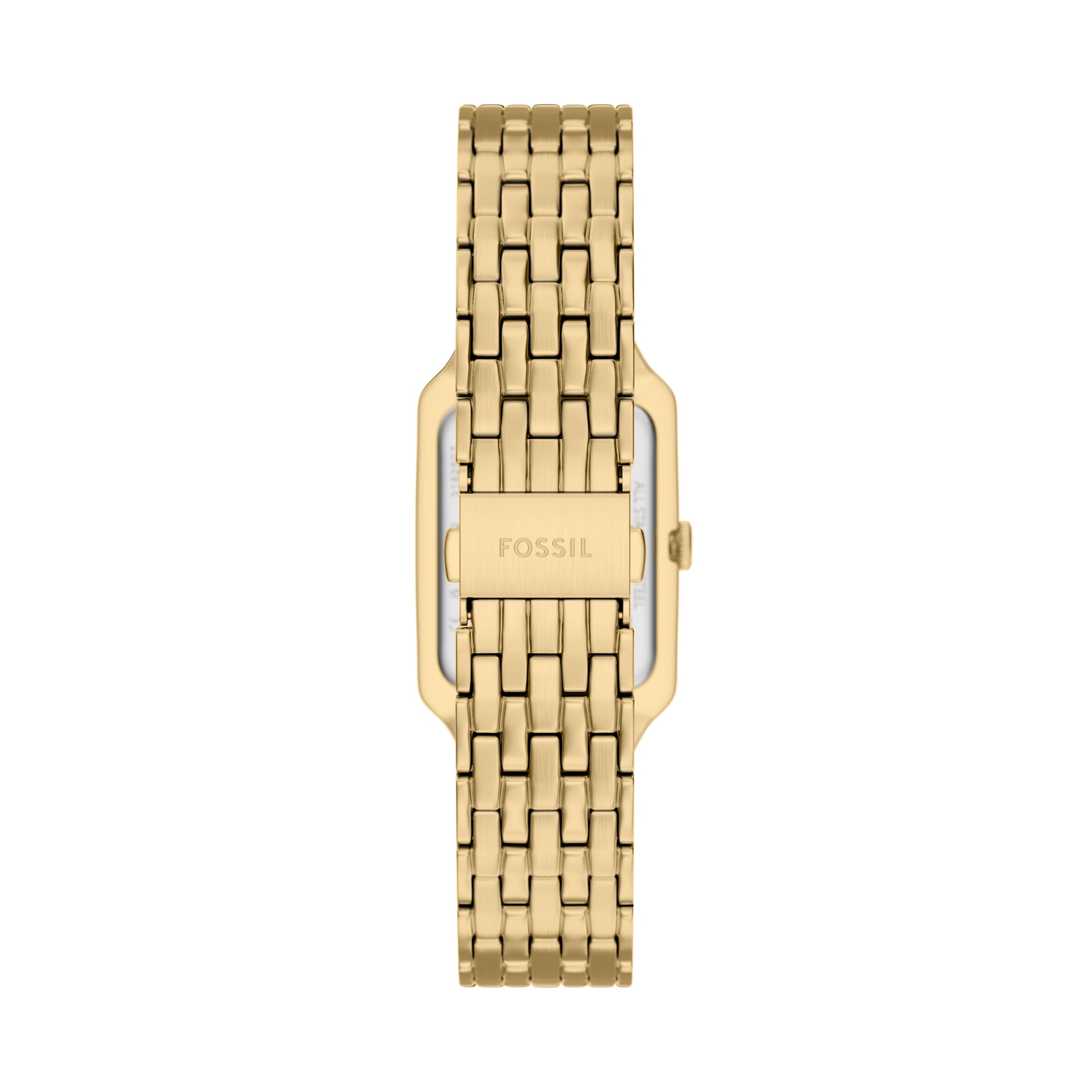 Fossil Quarzuhr »RAQUEL« Armbanduhr, Damenuhr, Edelstahlarmband, analog, Tag
