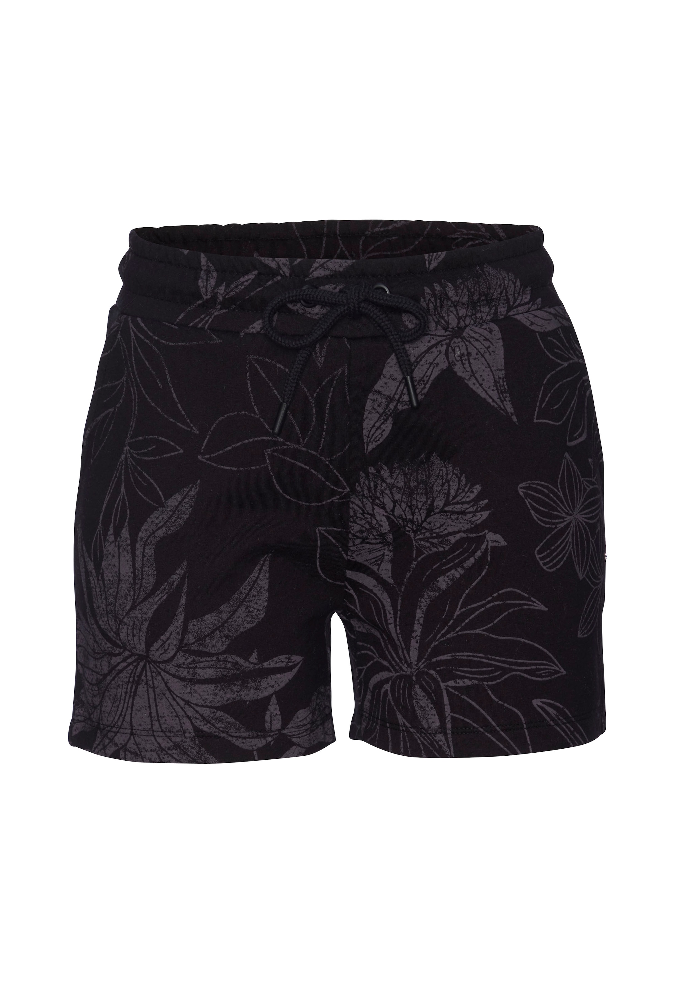 LASCANA Relaxshorts, mit floralem Alloverdruck, Loungeanzug