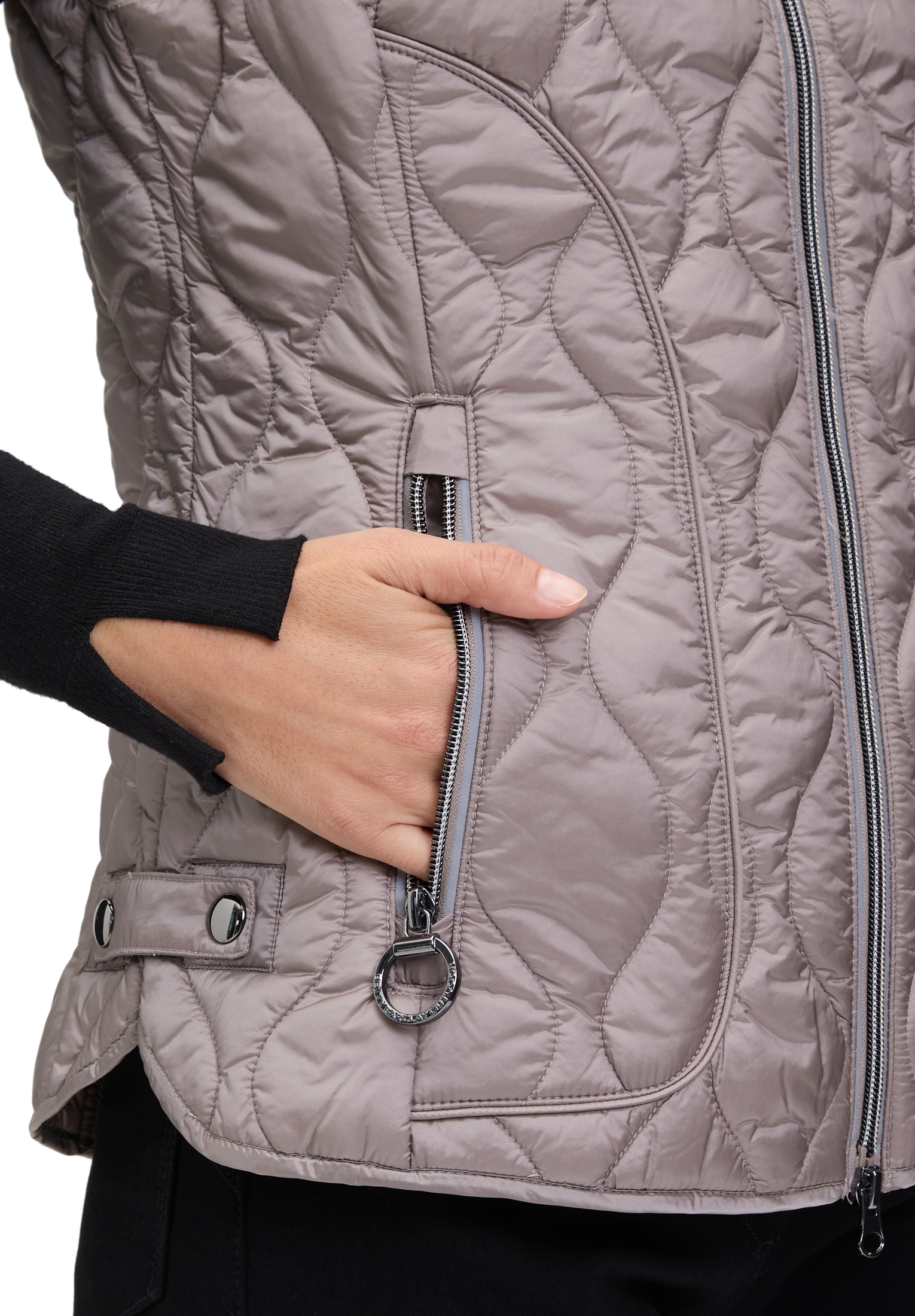 Betty Barclay Strickweste »Betty Barclay Damen Steppweste mit Stehkragen«
