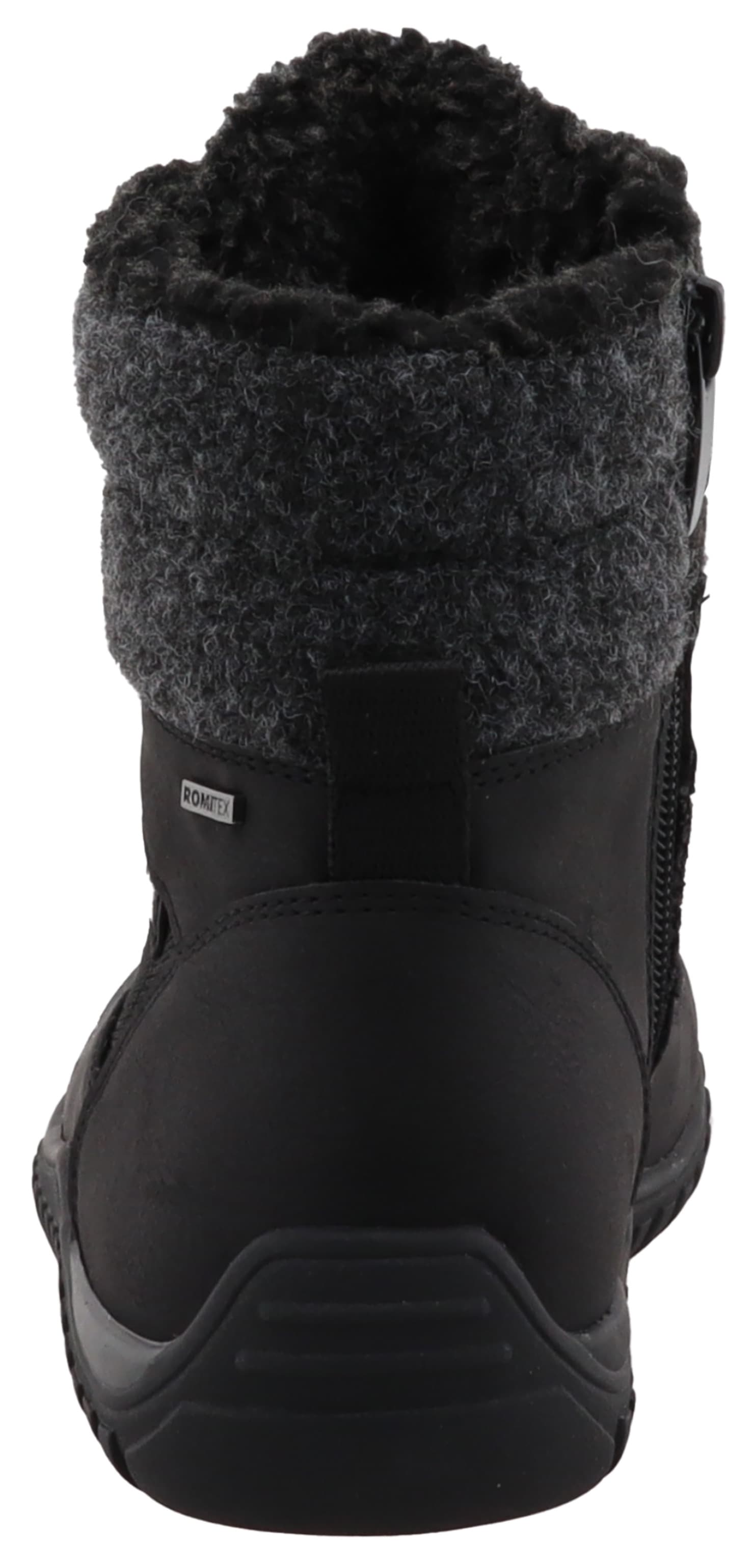 Romika Winterboots, Keilabsatz, Schürboots, Outdoorschuh mit Filzkragen