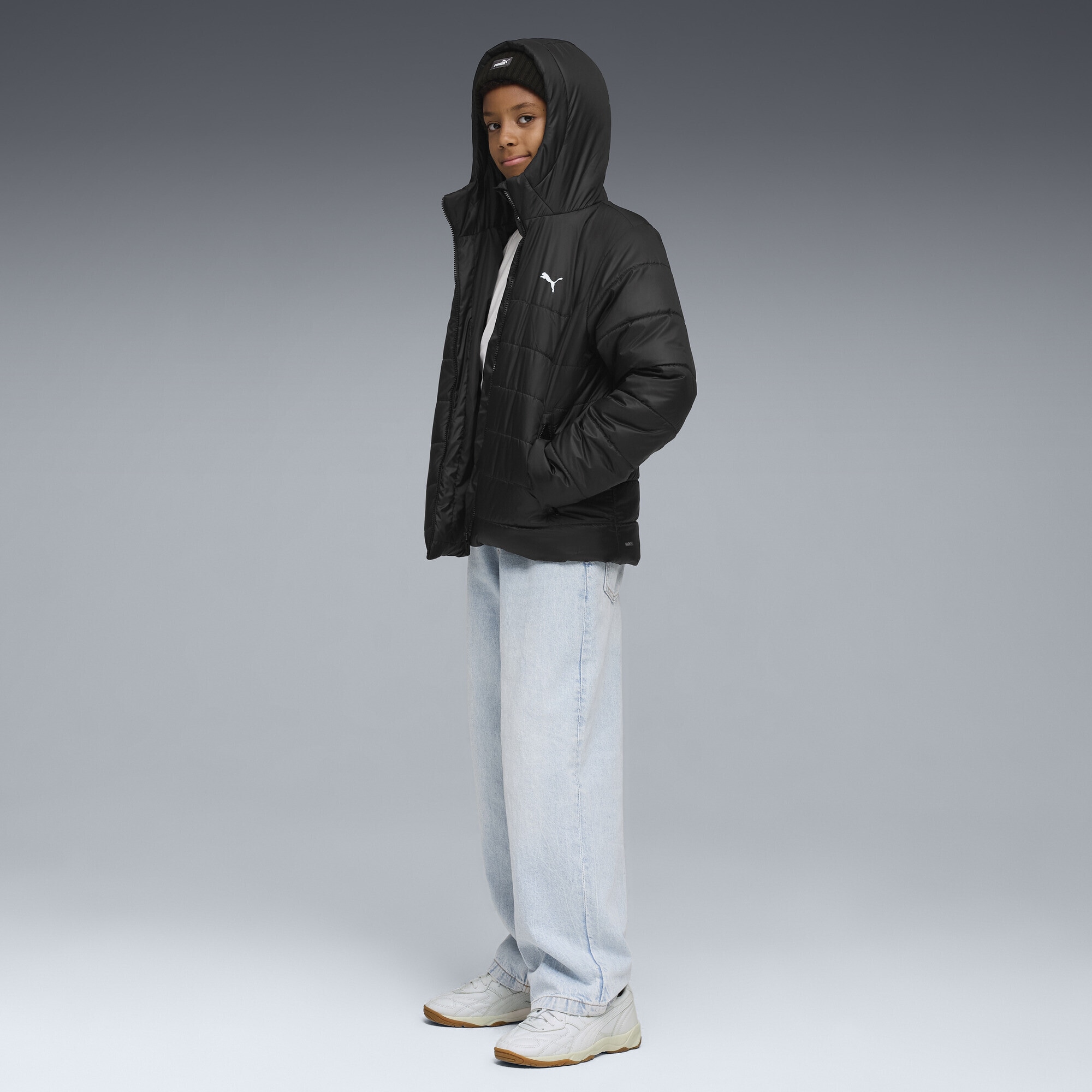 PUMA Winterjacke »Essentials Wattierte Kapuzenjacke Jugendliche«