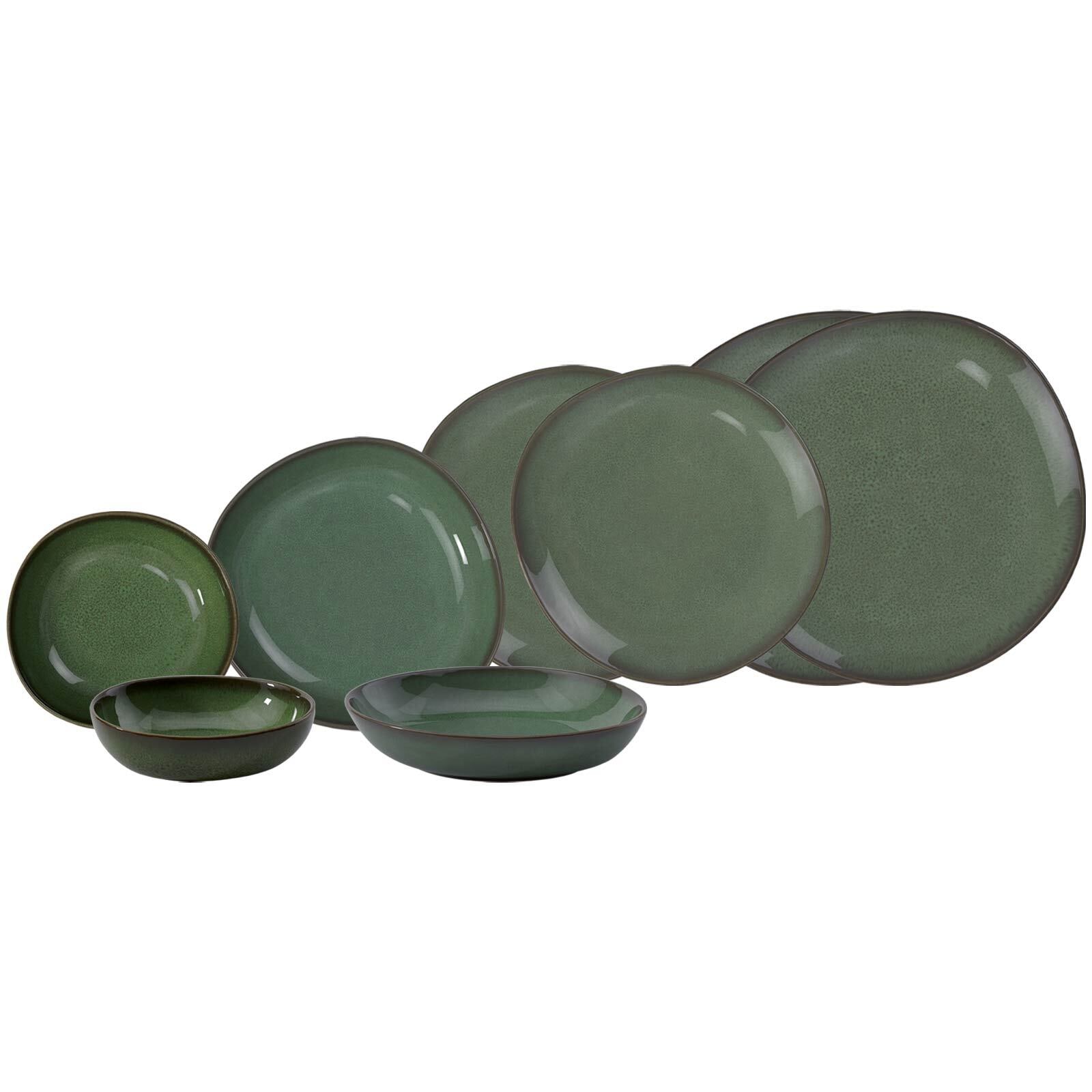 like. by Villeroy & Boch "Einsteiger-Set Lave 8er Set" Spülmaschinengeeignet, Mikrowellenfest