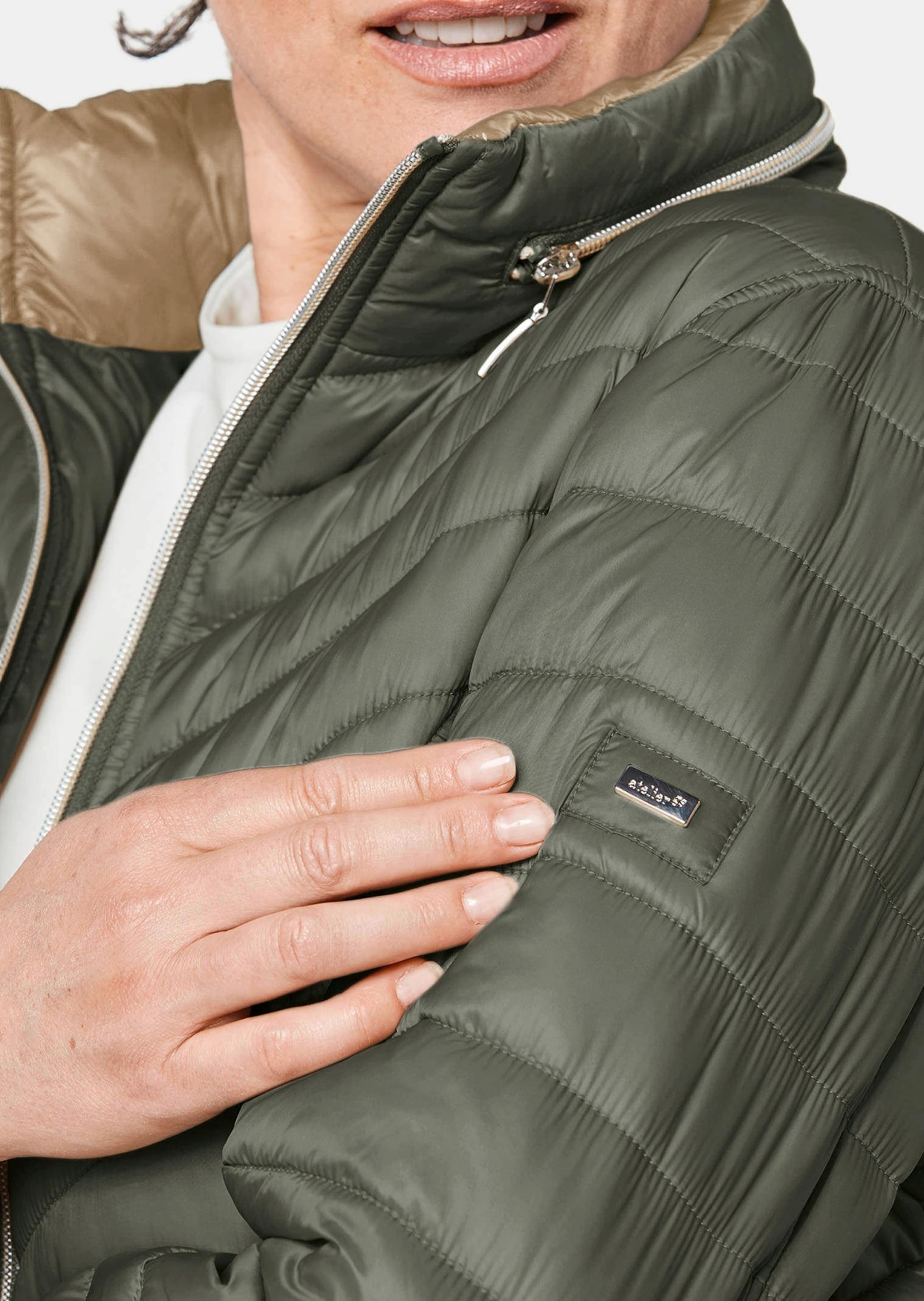 GOLDNER Steppjacke »Steppjacke Leichte Steppjacke in knitterarmer Ware«