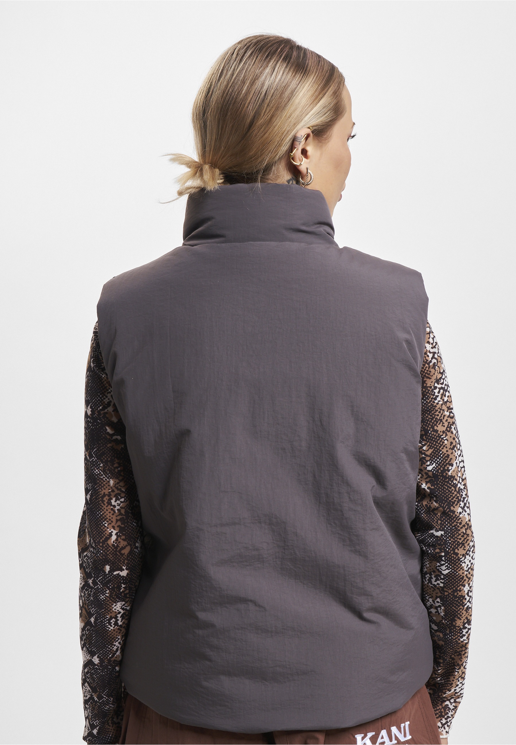 Karl Kani Steppweste »Karl Kani Damen KW233-027-1 KK OG Wavy Puffer« 1