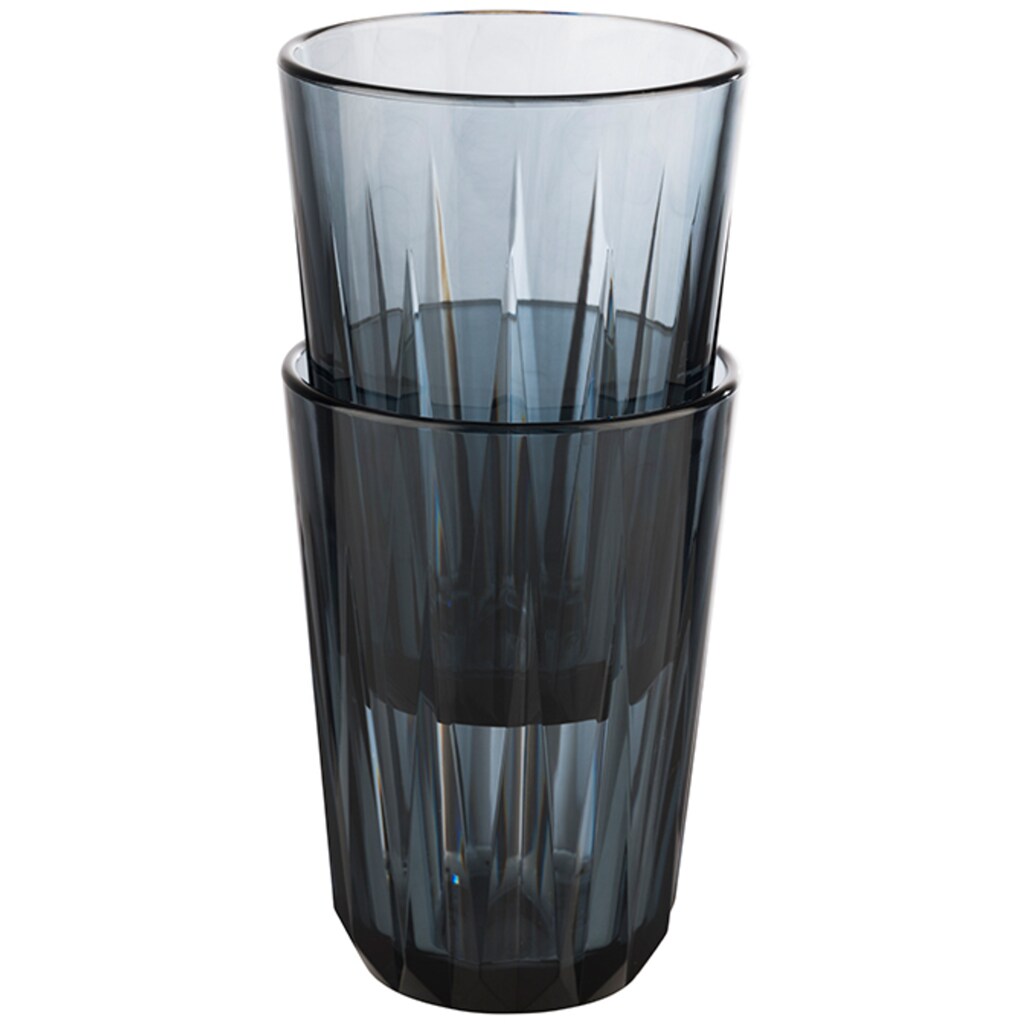 Buddy's Becher »Buddy´s Bar«, (Set, 6 tlg.), 6er Set, Tritan Kunststoff, Kristallglas-Optik, wiederverwendbar