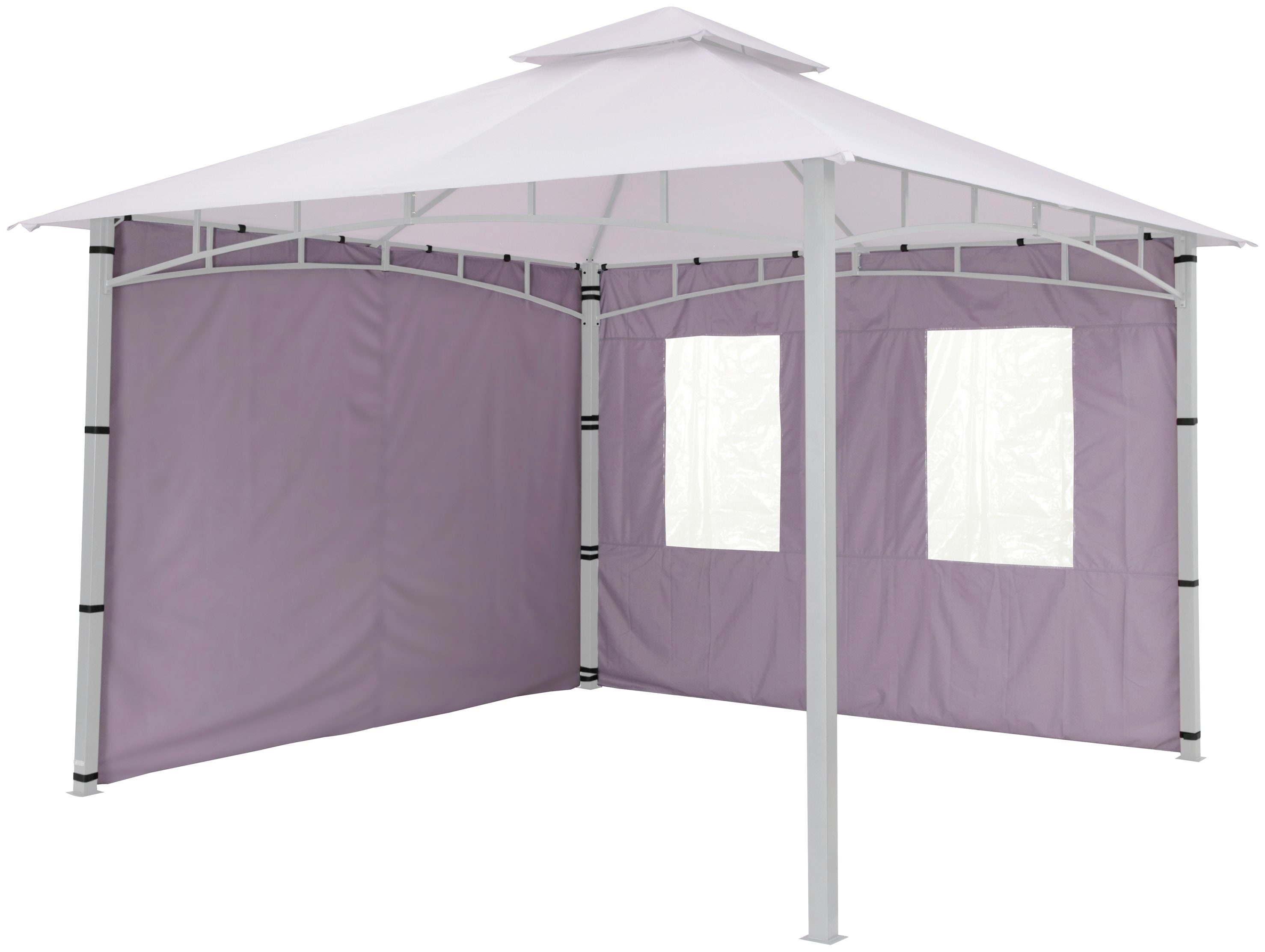 Pavillonseitenteil TEPRO, B:302cm, lila, Polyester, Pavillonseitenteile, "Lehua/Waya"