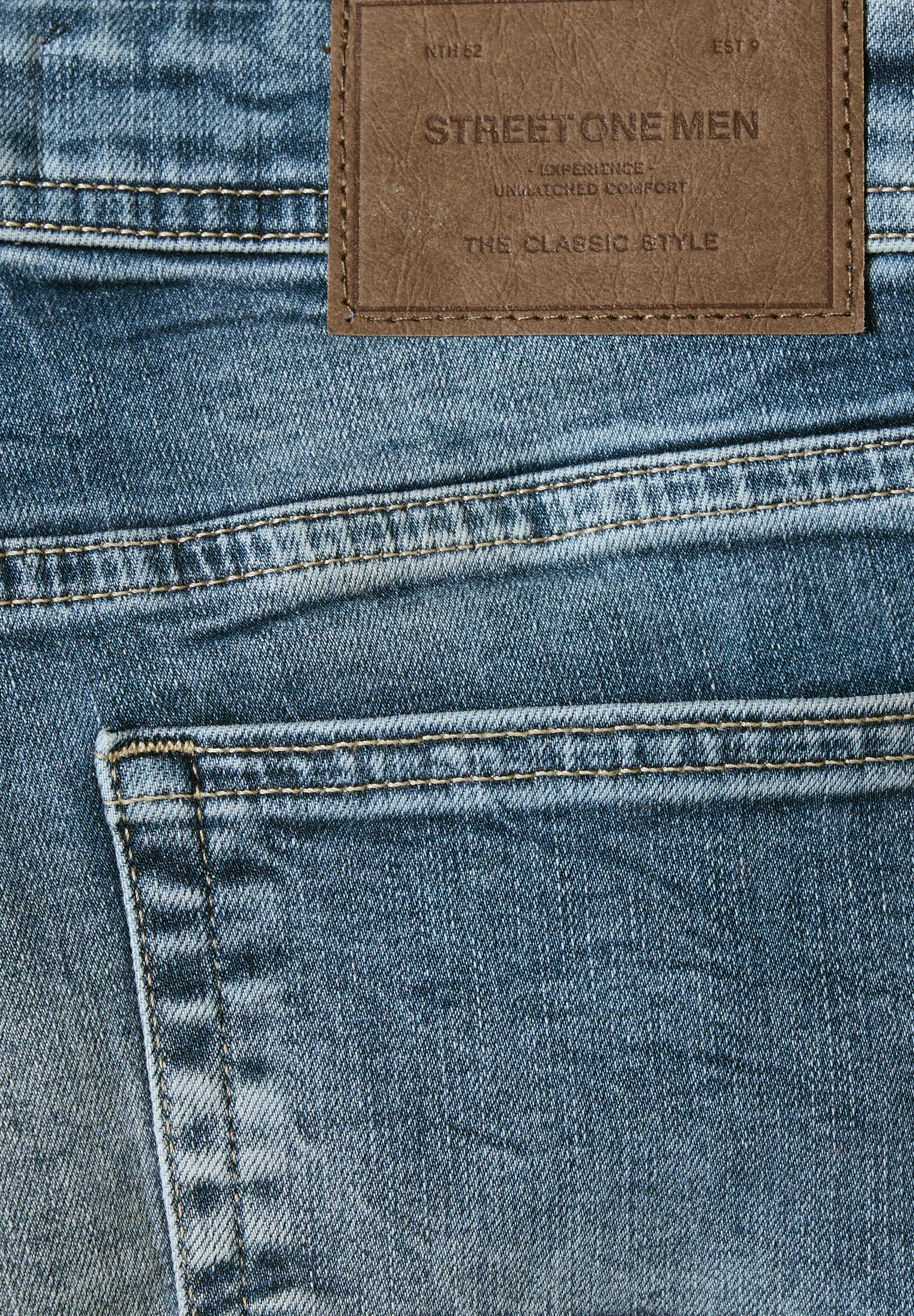 STREET ONE MEN Slim-fit-Jeans 5-Pocket-Style