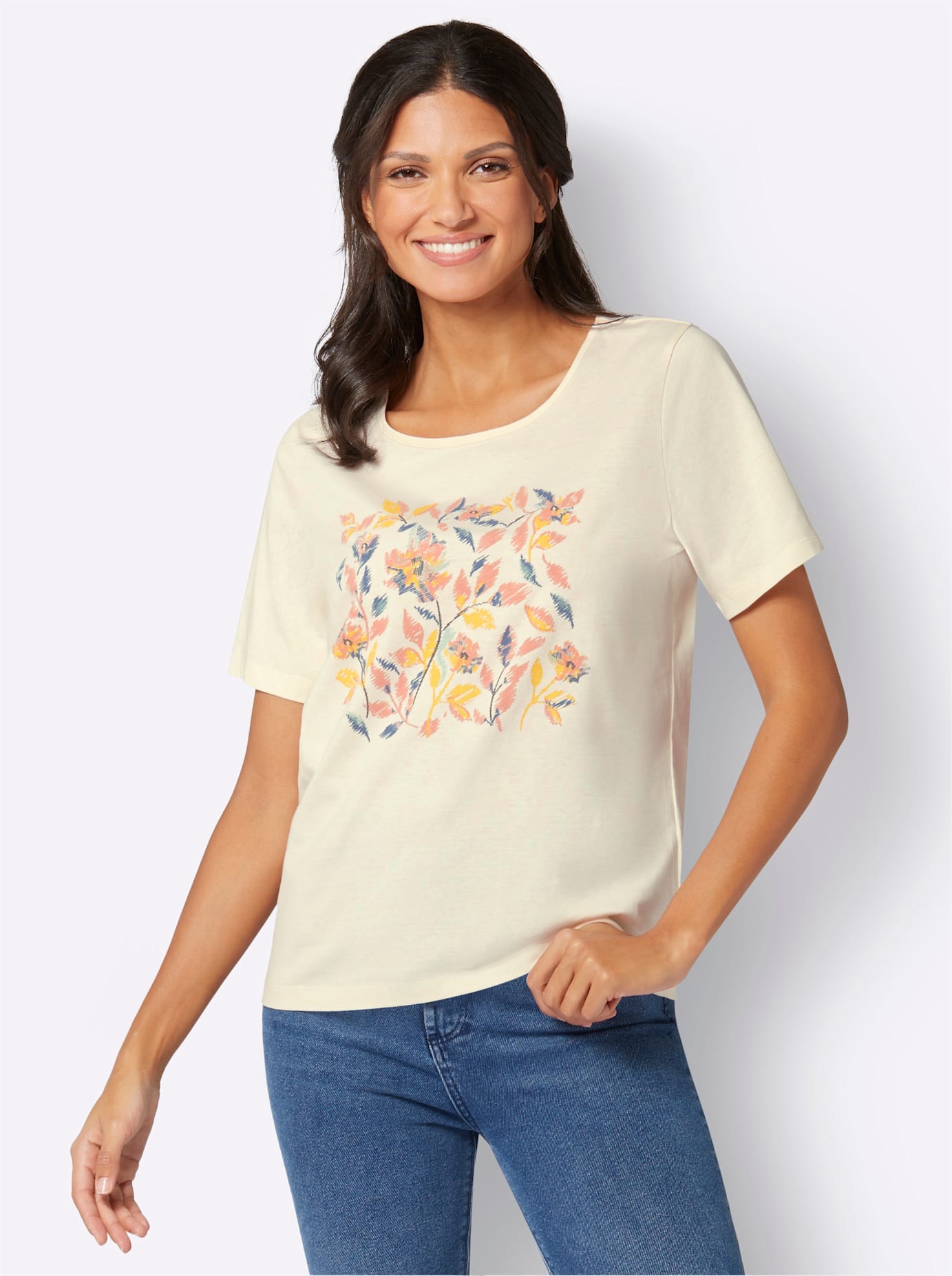 Classic Basics Kurzarmshirt "Kurzarm-Shirt" 1 Stk. tlg. günstig online kaufen