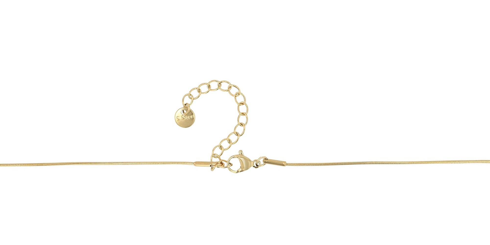 Adelia´s Kette ohne Anhänger »Damen Halskette – Herz aus Edelstahl 43+5« Ein kleines Geschenk mit großer Wirkung