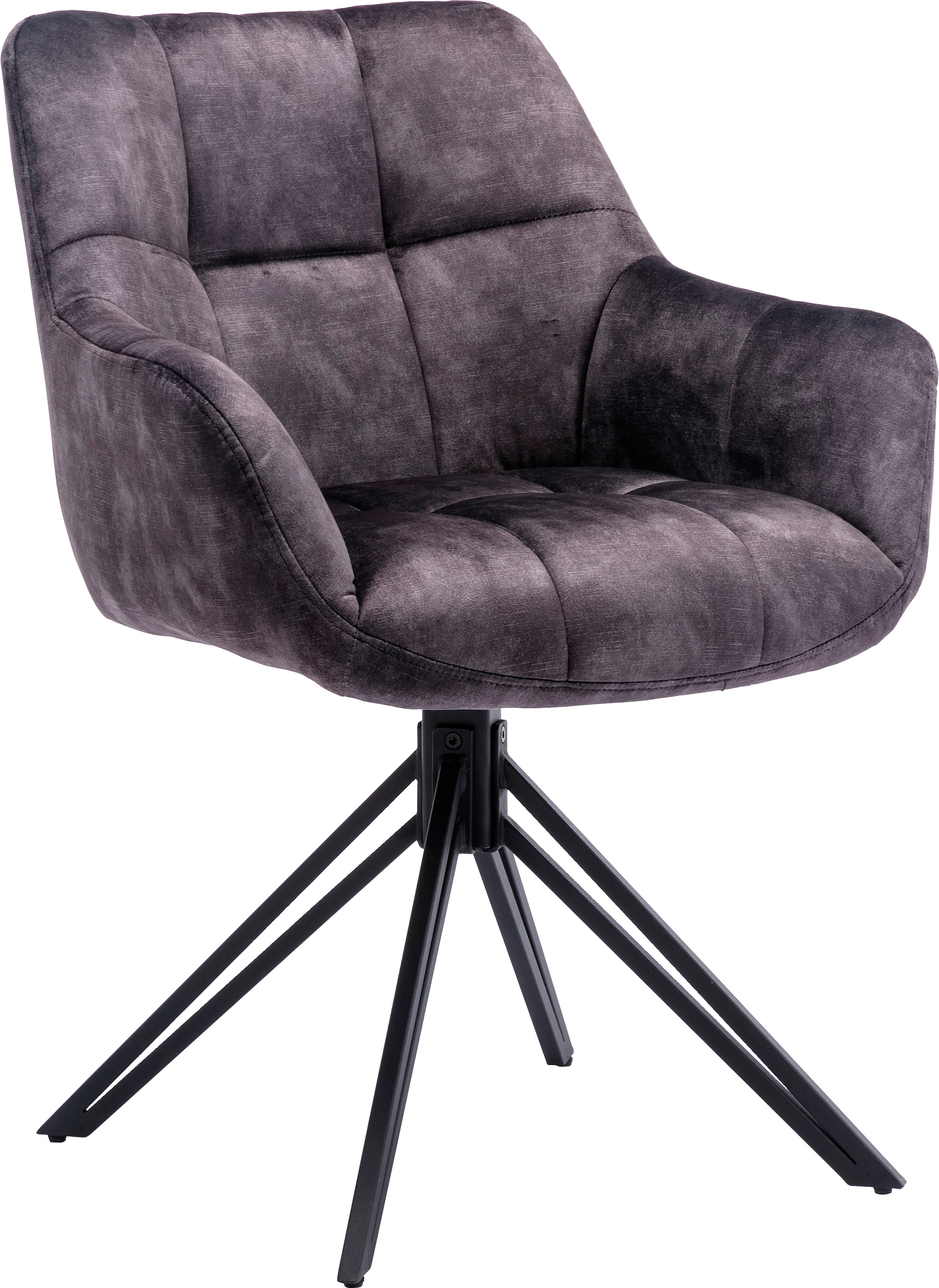 Home affaire "Soller" (Set) 2 Stk.Luxus-Microfaser Bezug, 180 drehbar, Metallgestell
