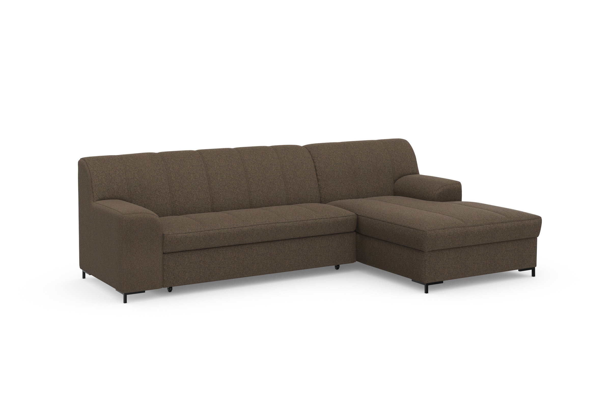 INOSIGN Ecksofa »Balme L-Form«, Inkl. Zierkissen, wahlweise mit Bettfunktion