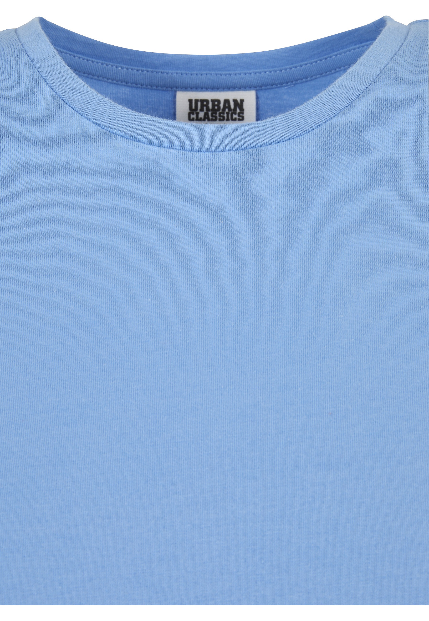 URBAN CLASSICS A-Linien-Kleid »Urban Classics Damen Ladies Organic Empire Valance Tee Dress« 1 tlg.
