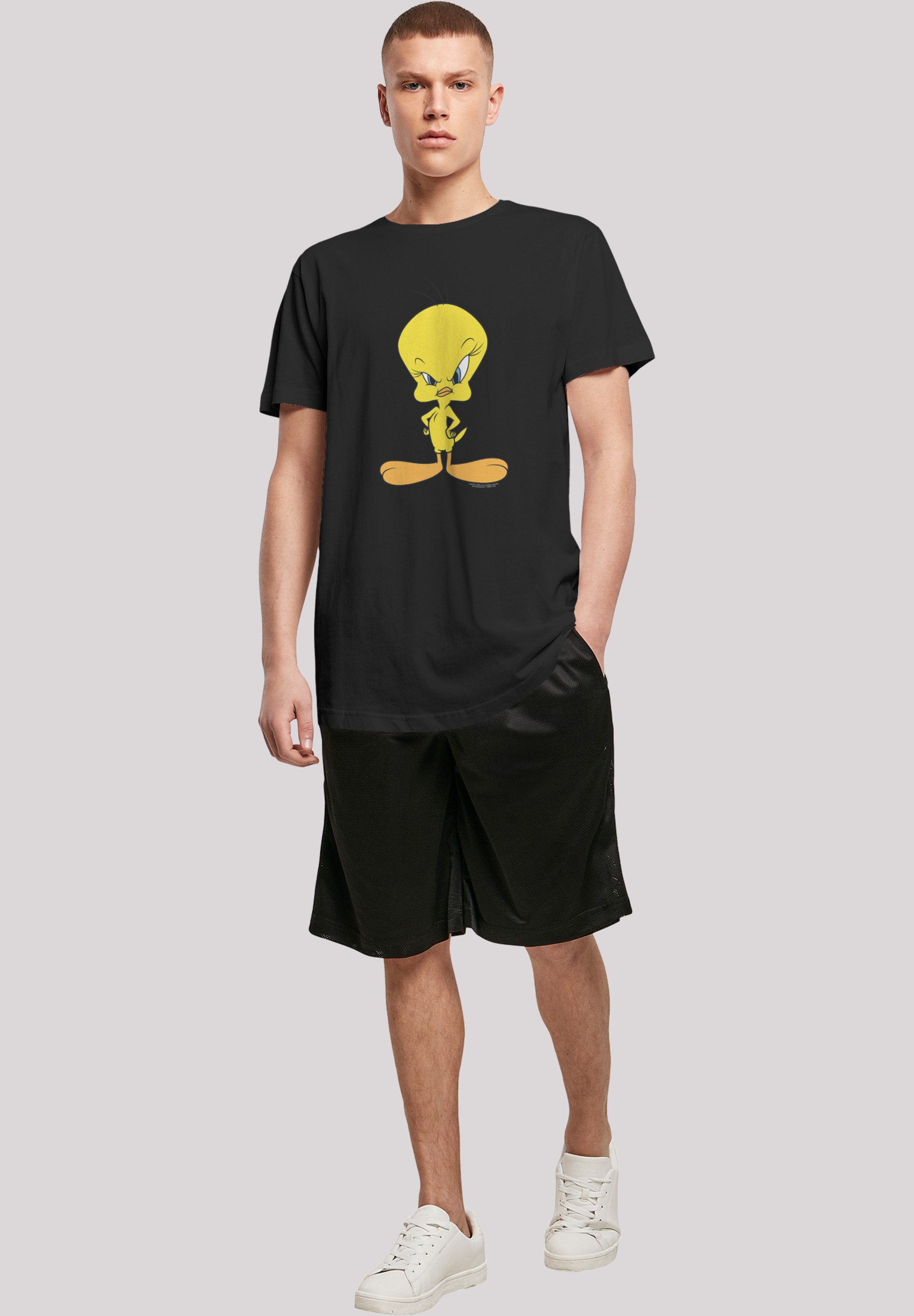 F4NT4STIC T-Shirt »Looney Tunes Angry Tweety'«, Print