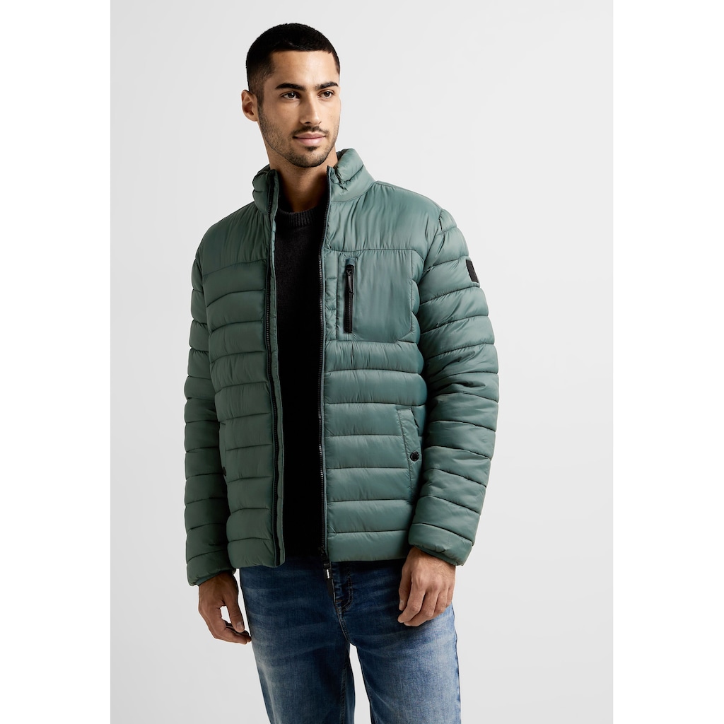 STREET ONE MEN Steppjacke, ohne Kapuze