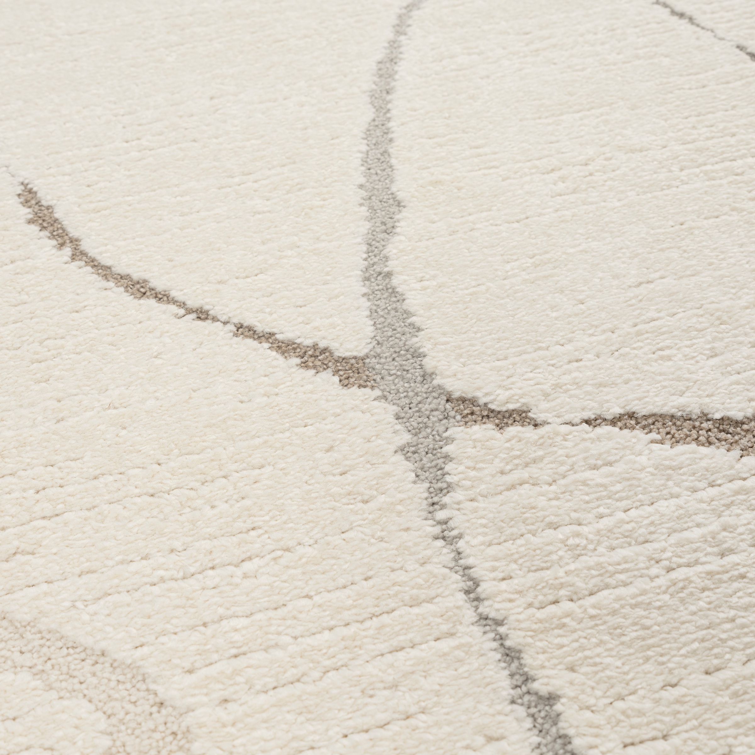 merinos Teppich »Elio 5«, rechteckig, 16 mm Höhe, moderner Kurzflor Teppich mit Hoch-Tief-Effekt, 3D Effekt