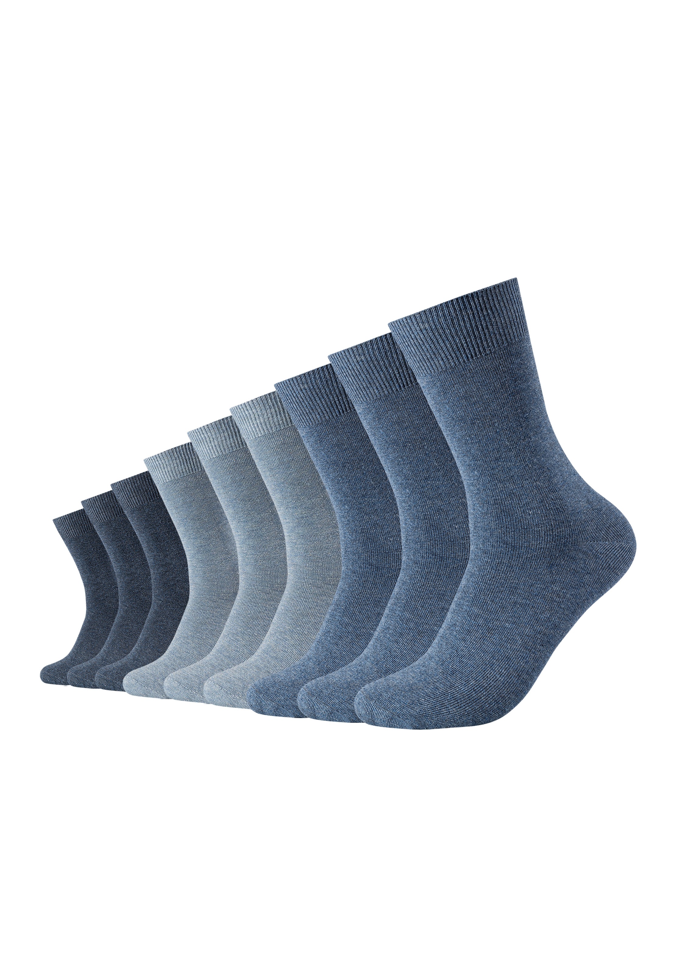 Camano Socken "comfort" 9 Paar, mit verstärktem Fersen- und Zehenbereich günstig online kaufen