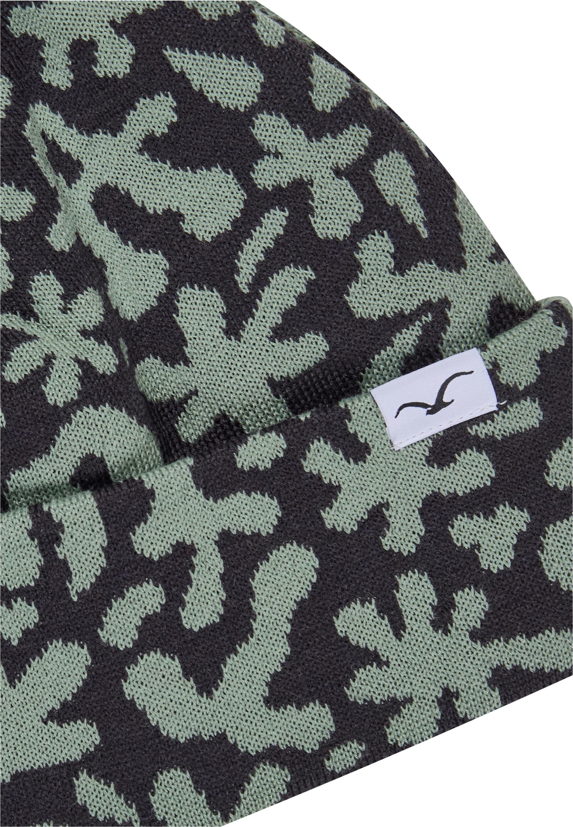 Cleptomanicx Beanie »Oh!« mit zweifarbigem Allover-Muster