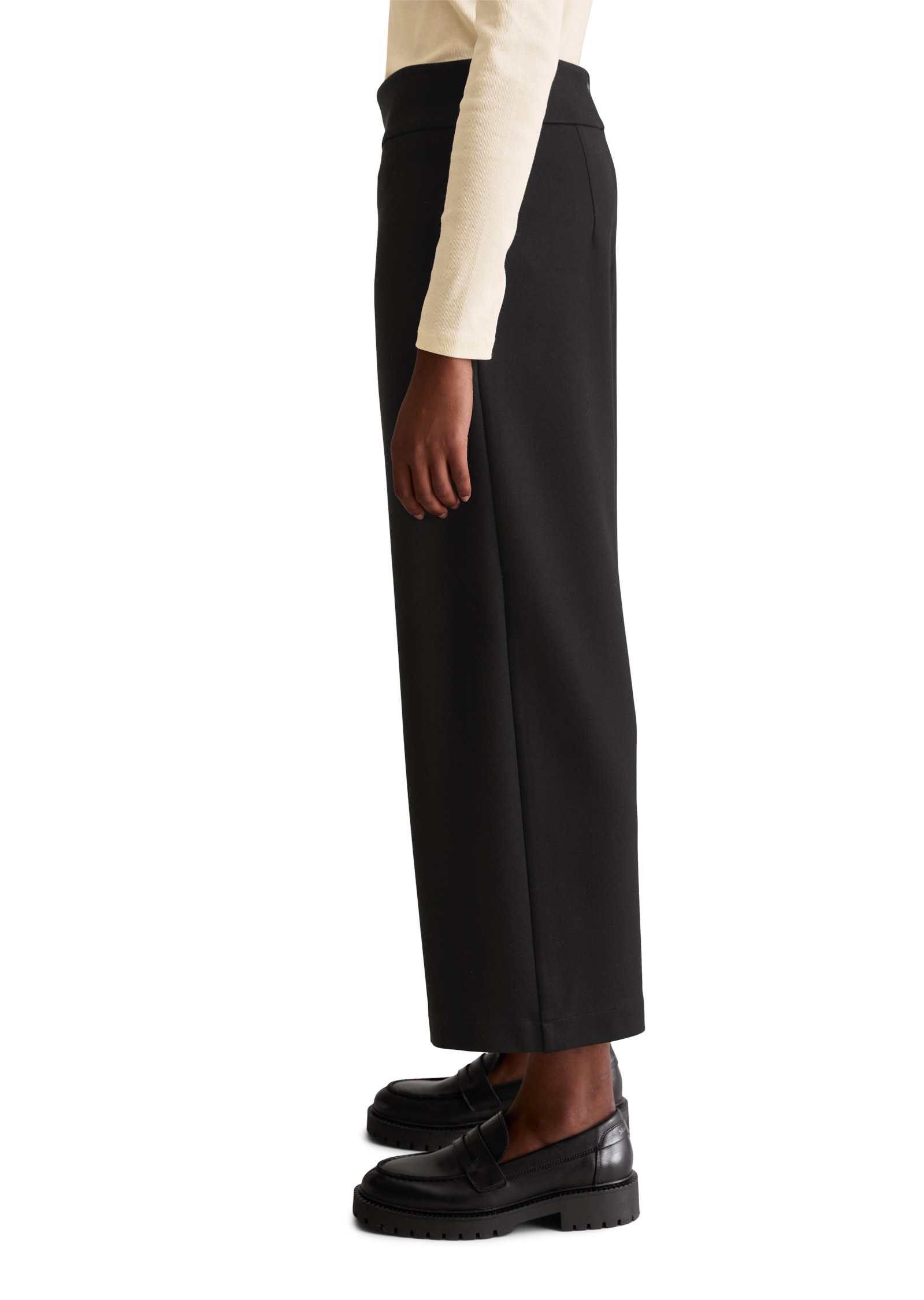 Marc OPolo DENIM Chinohose "aus kompakter Interlock-Qualität" günstig online kaufen