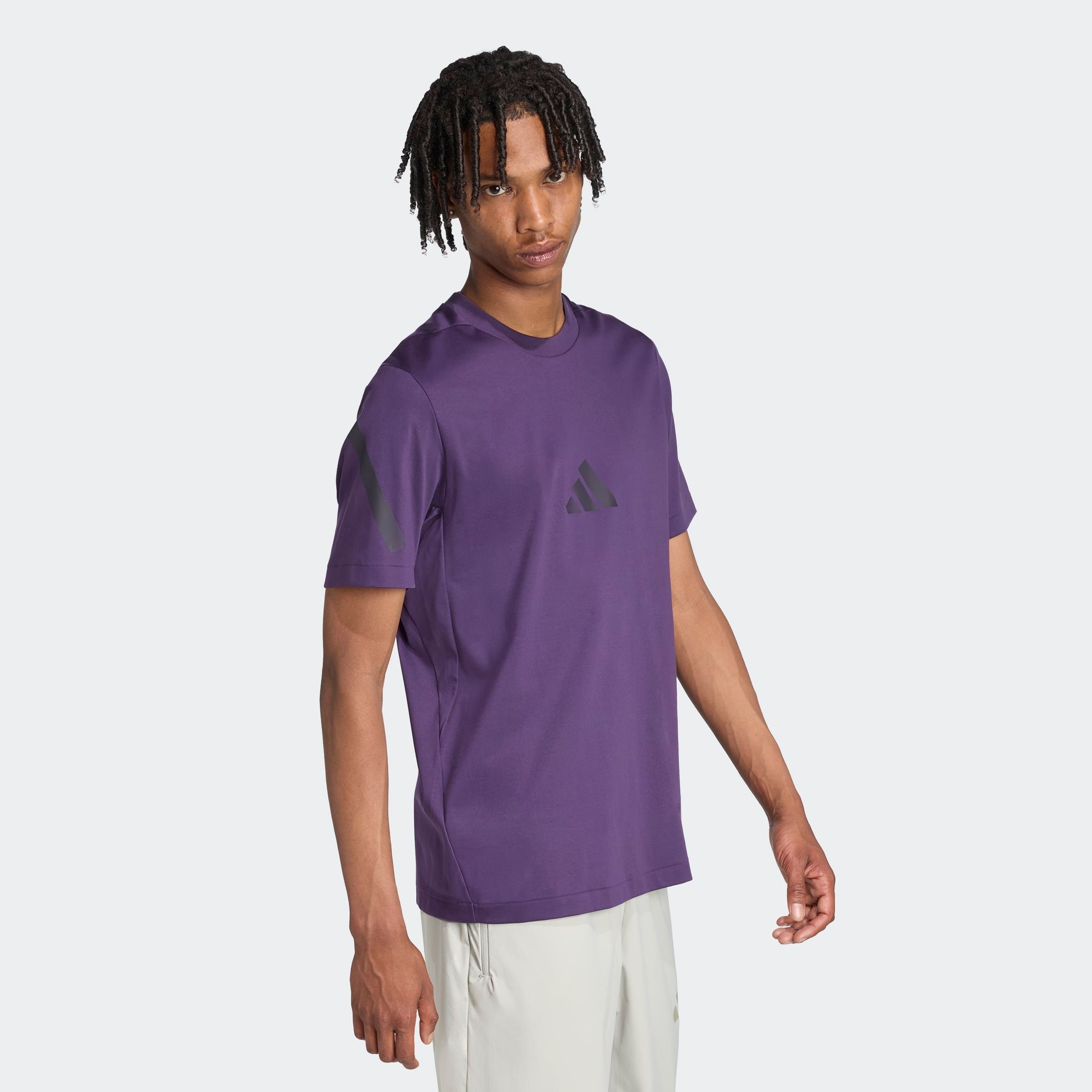 adidas Sportswear T-Shirt "ADIDAS Z.N.E" sportlicher Stil, Kurzarm, aus Baumwolle, ohne Verschluss