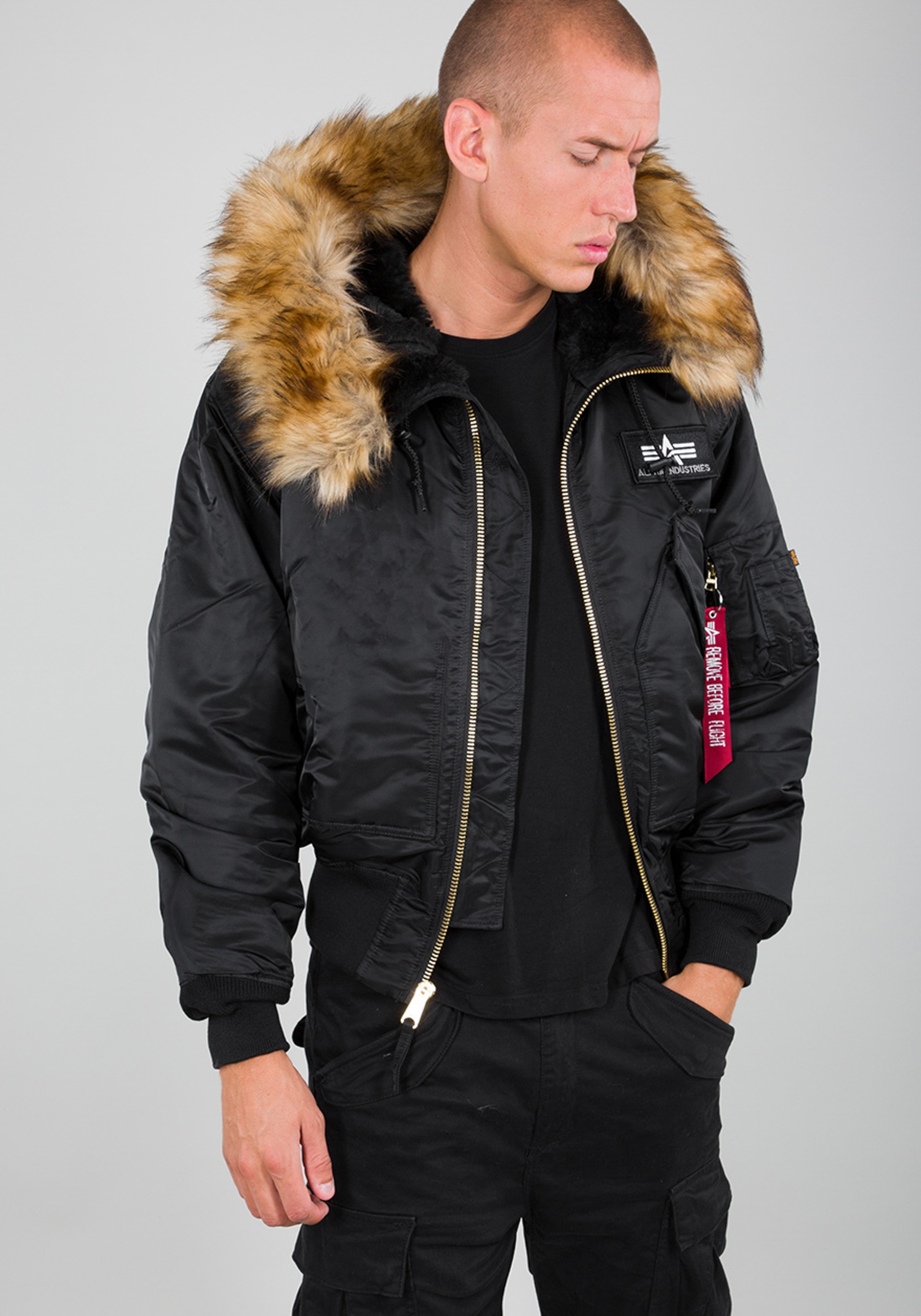 Alpha Industries Winterjacke "45/P Hooded" günstig online kaufen