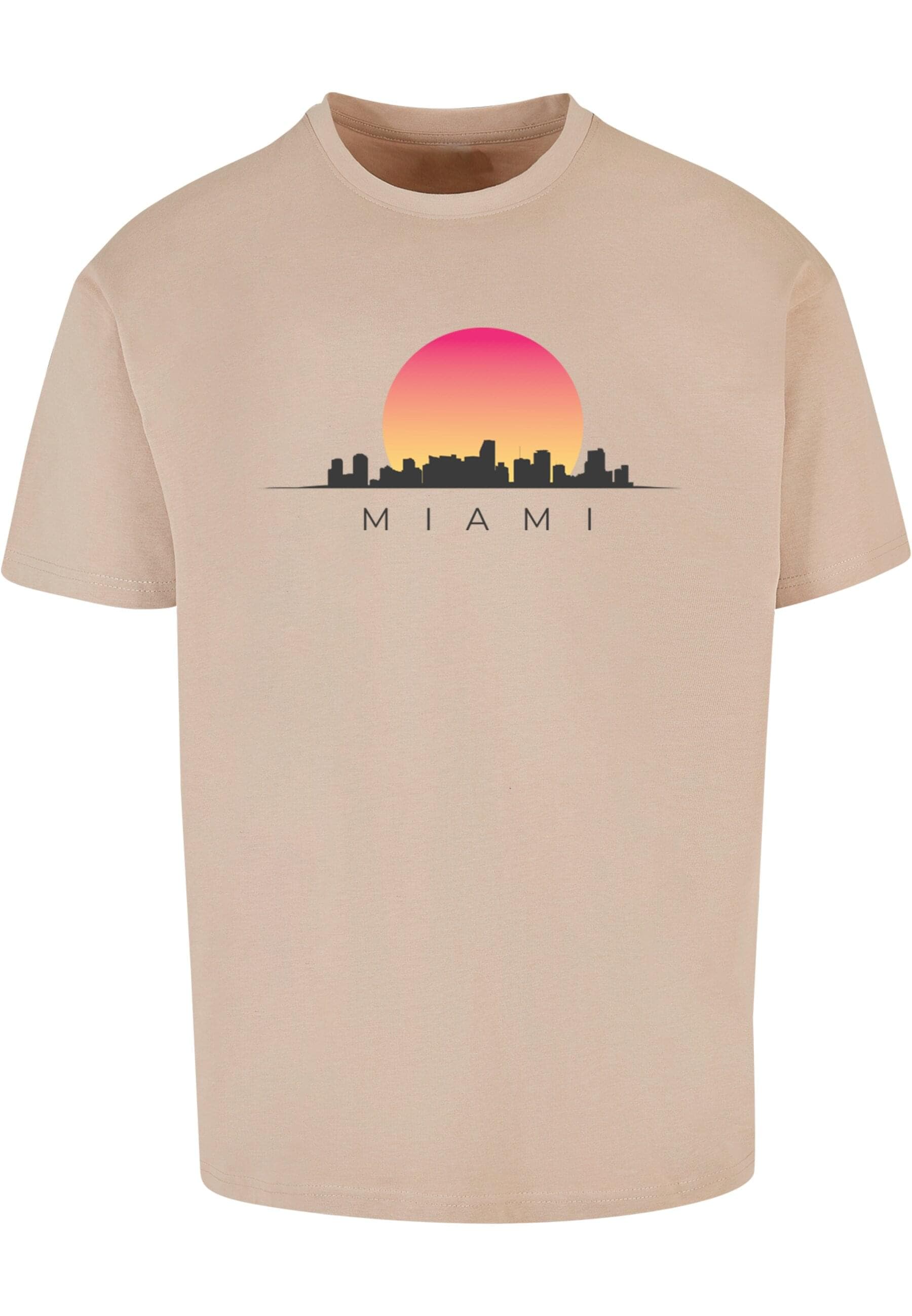 T-Shirt »Merchcode Herren Miami Heavy Oversize Tee-BY102«, (1 tlg.)