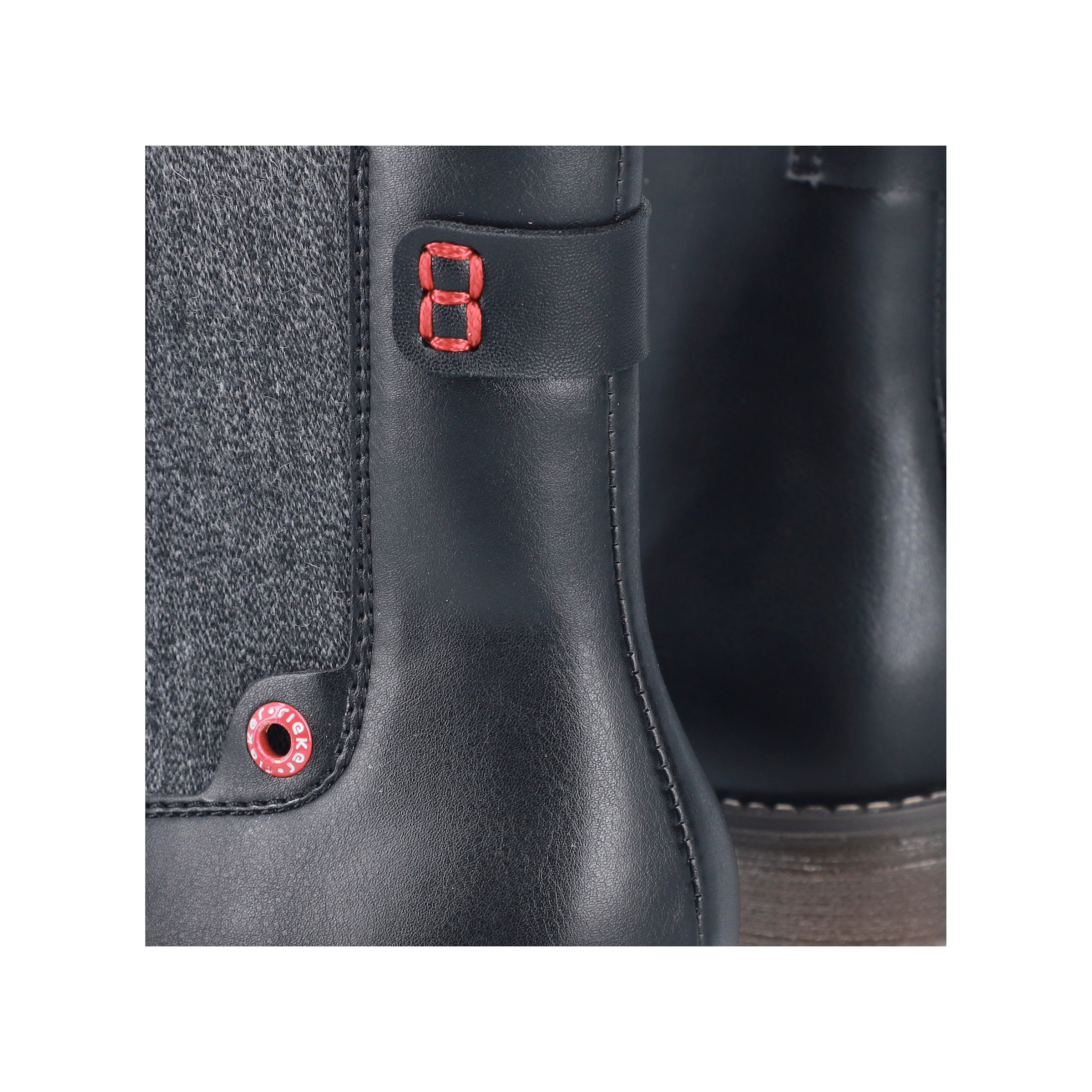 Rieker Winterboots  Chelseaboots, Stiefelette mit Stretcheinsatz