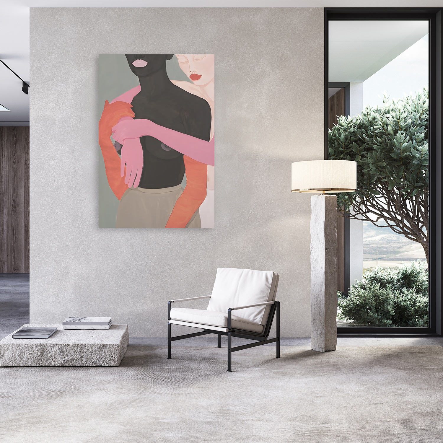 queence Acrylglasbild "Liebe hat viele Farben" Bilder von Frauen  Erotische günstig online kaufen