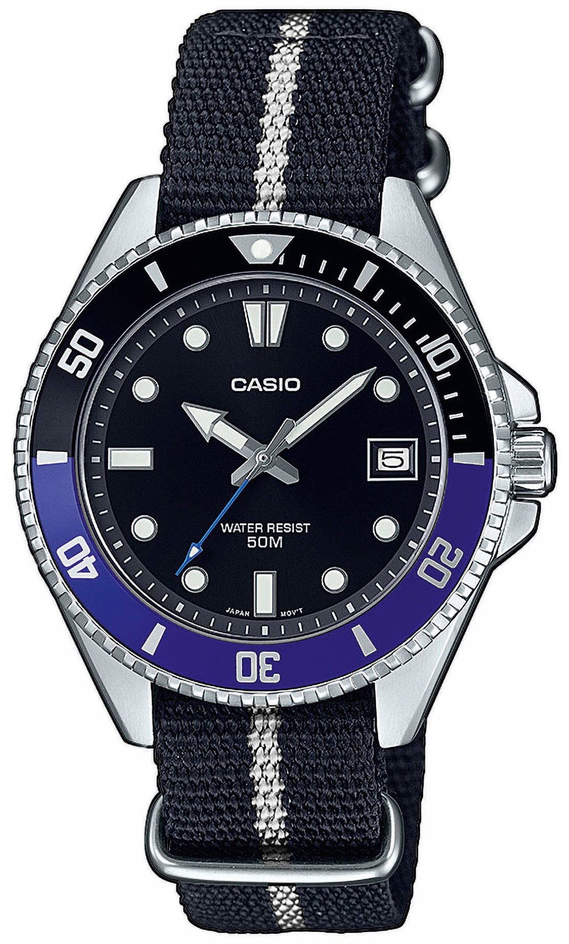 Casio Collection Quarzuhr »MDV-10C-1A2VEF«, Quarzuhr, Armbanduhr, Damen, Herren, analog, Datum