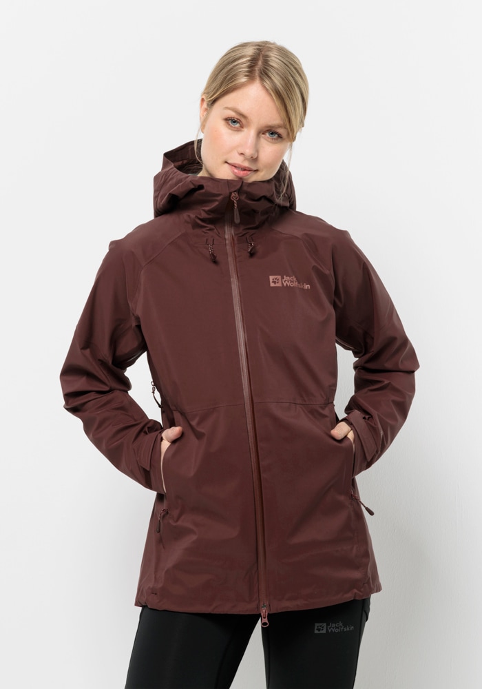 Jack Wolfskin Funktionsjacke "CYROX 3L JKT W", mit Kapuze