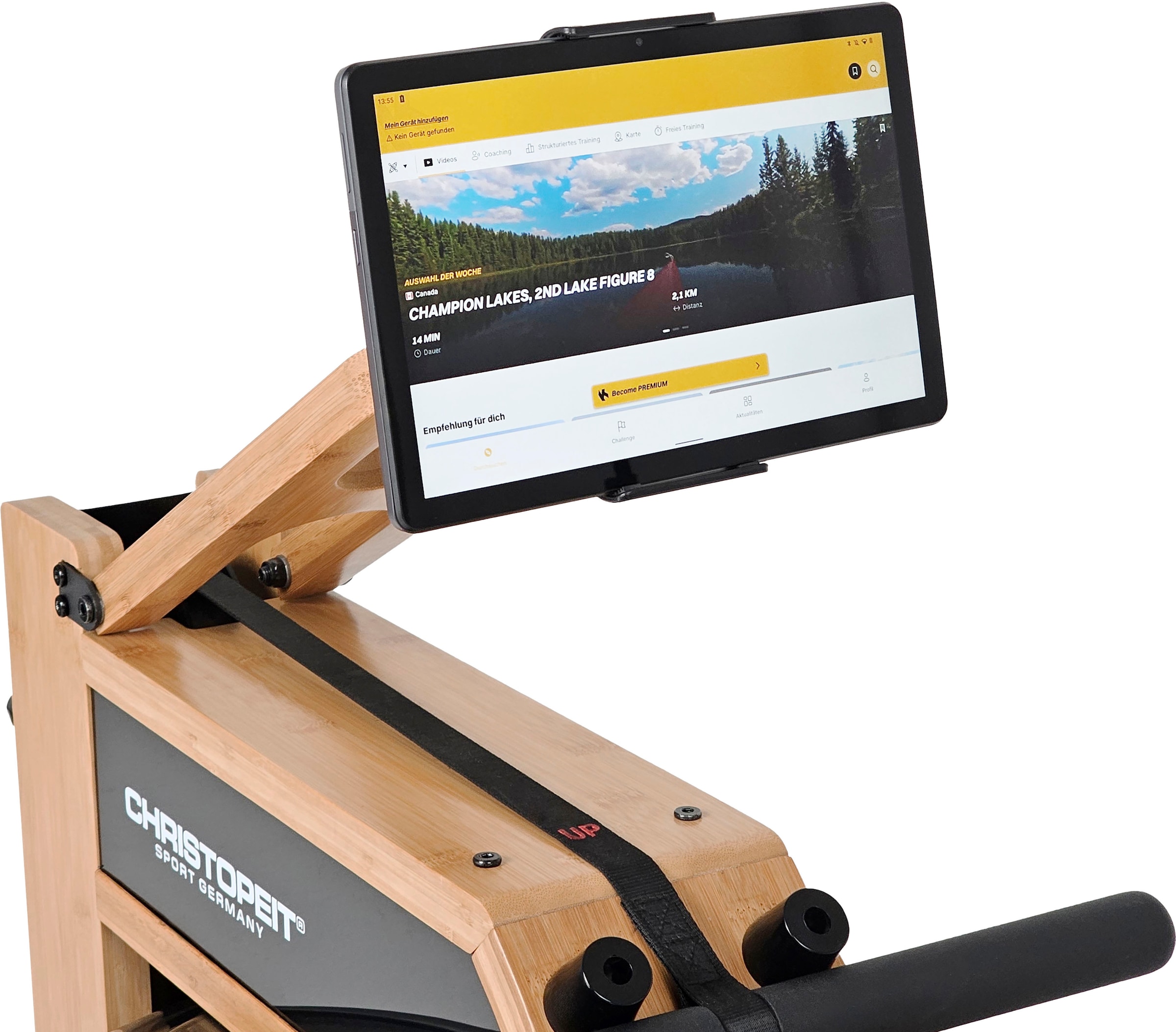 Christopeit Sport® Rudergerät »Wasserrudergerät Colorado« Rudermaschine, klappbar