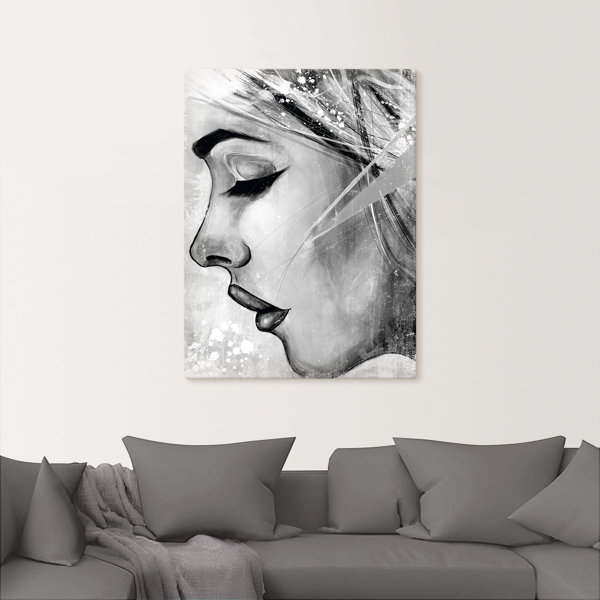 Artland Wandbild »By my side«, Portrait, (1 St.), als Leinwandbild, Poster in verschied. Größen