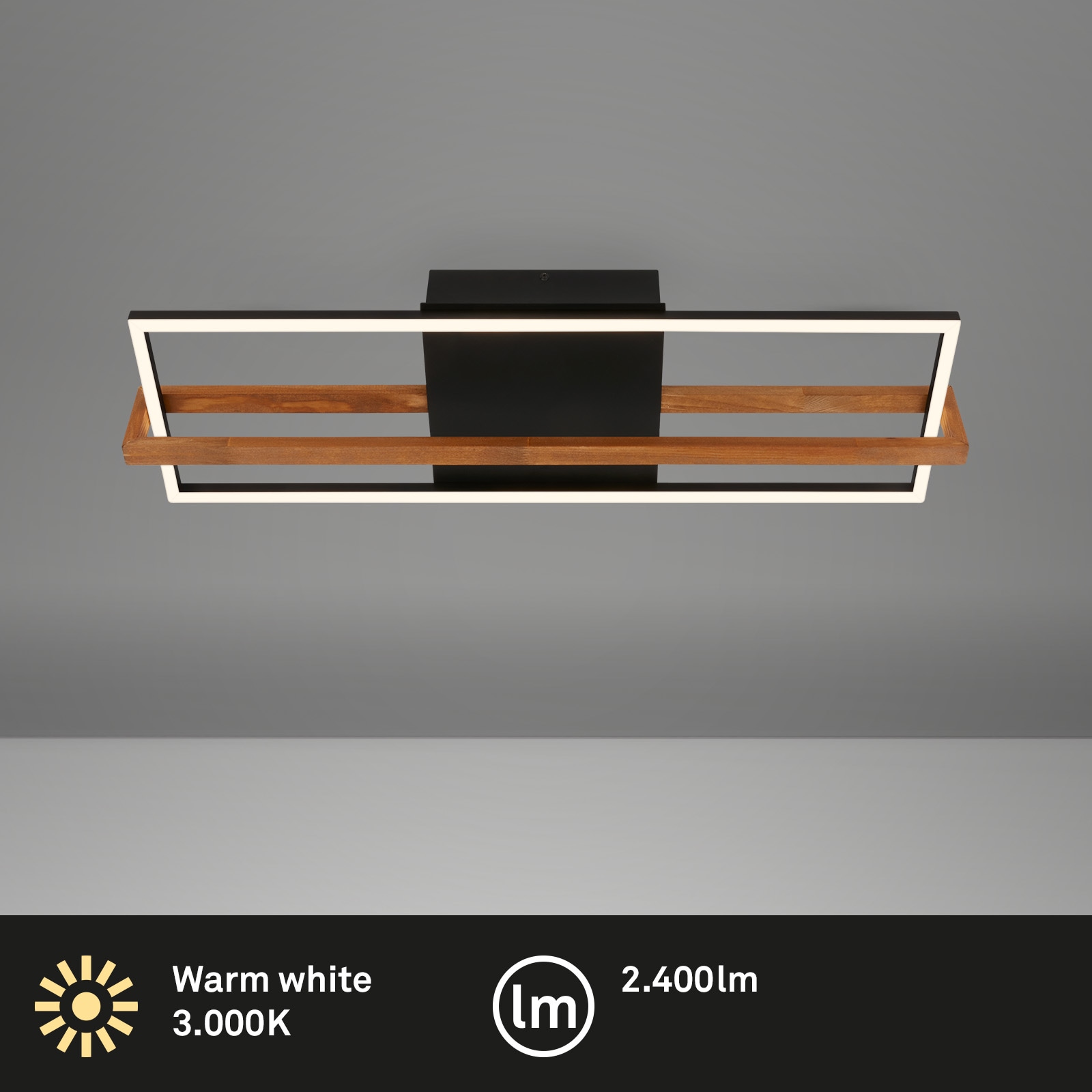 Briloner Leuchten LED Deckenleuchte »NESTED«
