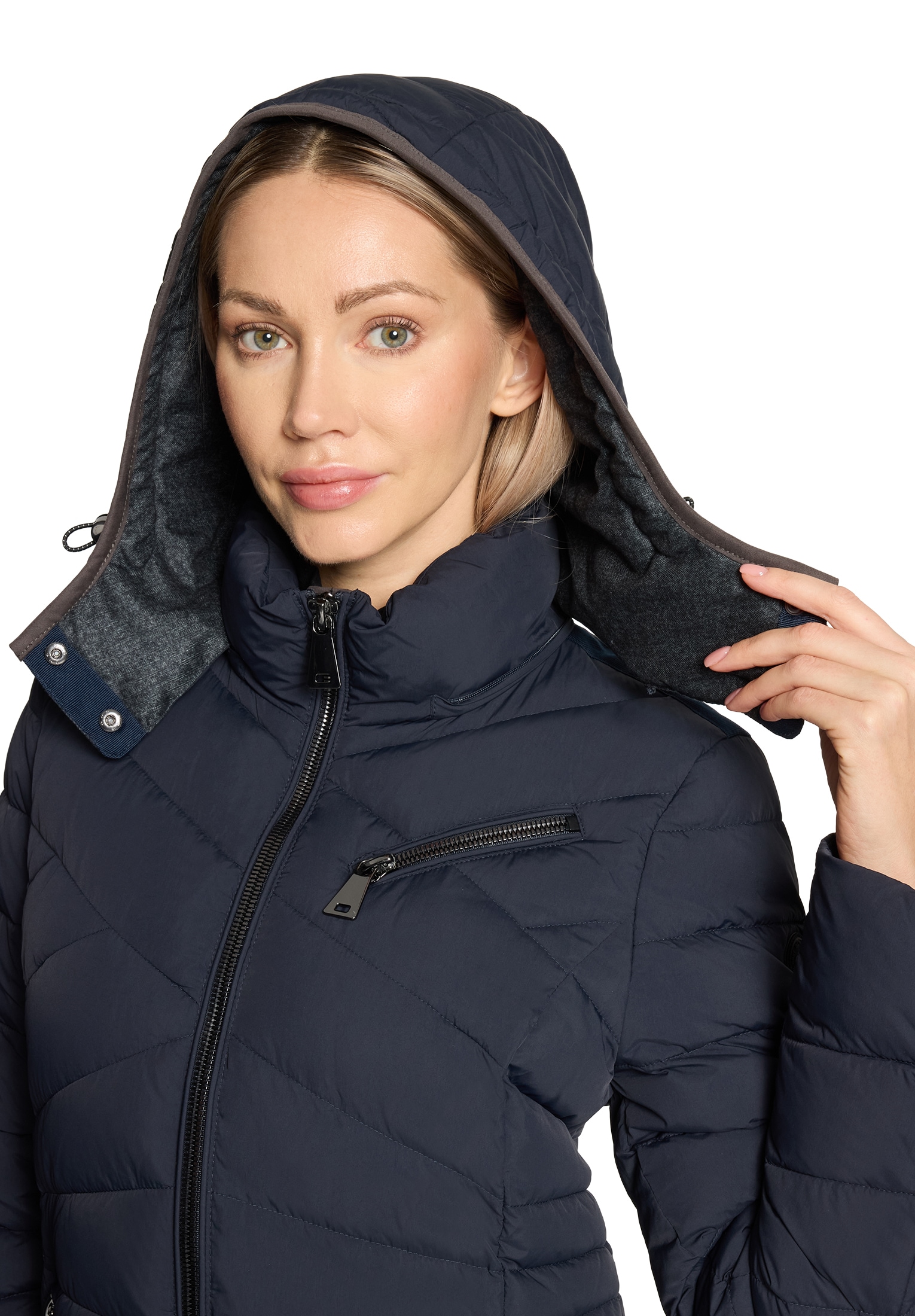 Gil Bret Steppjacke »Damen mit abnehmbarer Kapuze« mit Kapuze