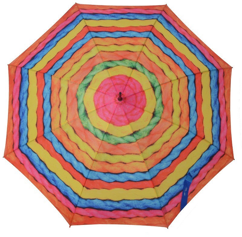 doppler® Stockregenschirm »Modern Art lang Automatic Woolly«