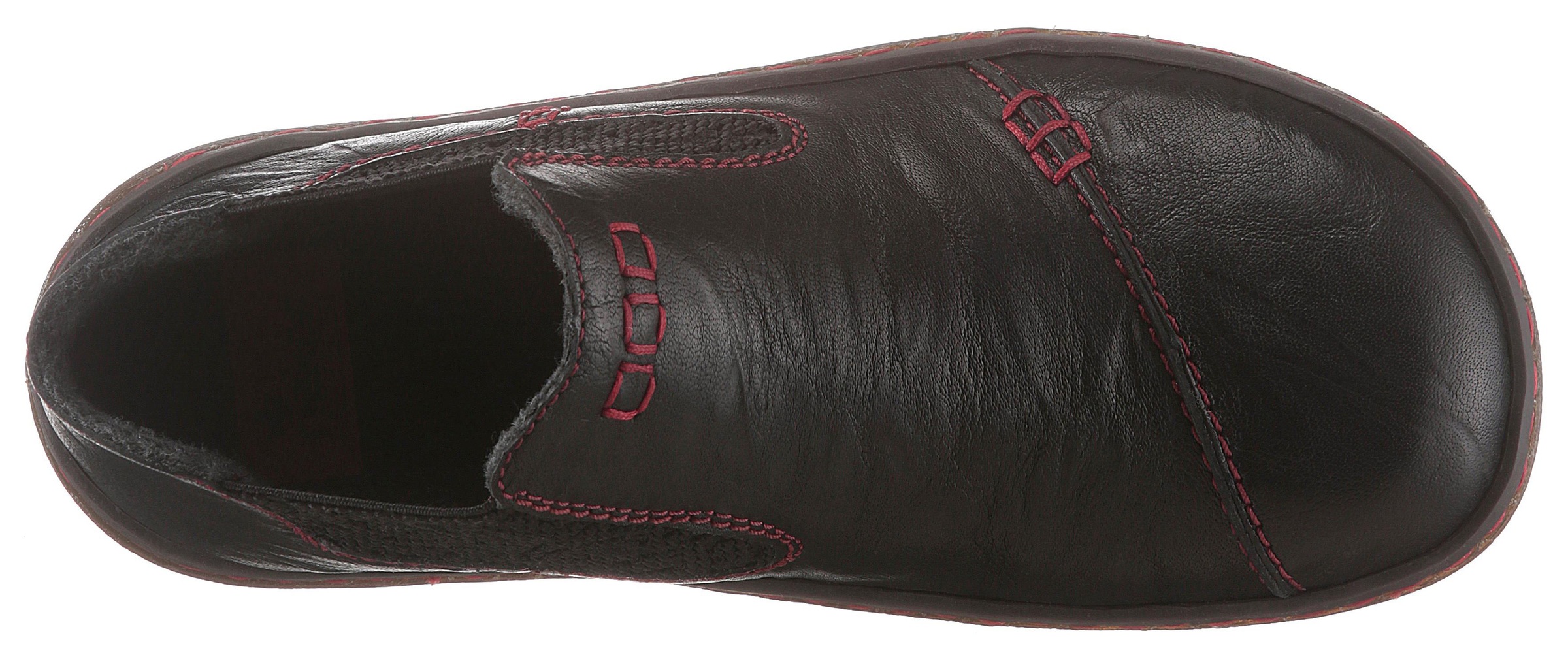 Rieker Chelseaboots, Stiefelette, Boots, Schlupfschuh mit gemustertem Stretcheinsatz
