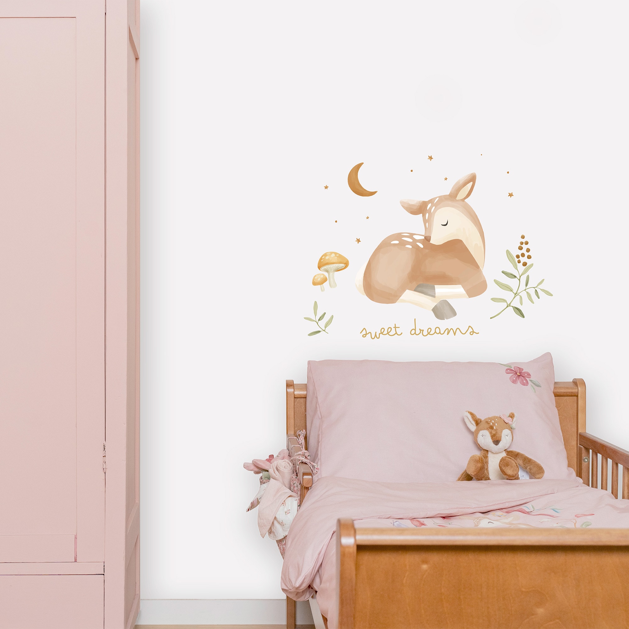 LITTLE DUTCH Wandtattoo "Wandsticker Set Fairy Garden Sweet Dreams (40x30cm günstig online kaufen